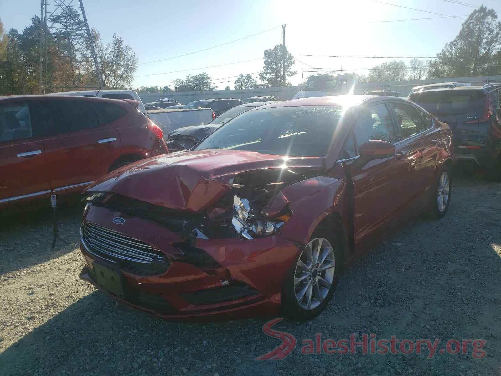 3FA6P0H71HR410850 2017 FORD FUSION