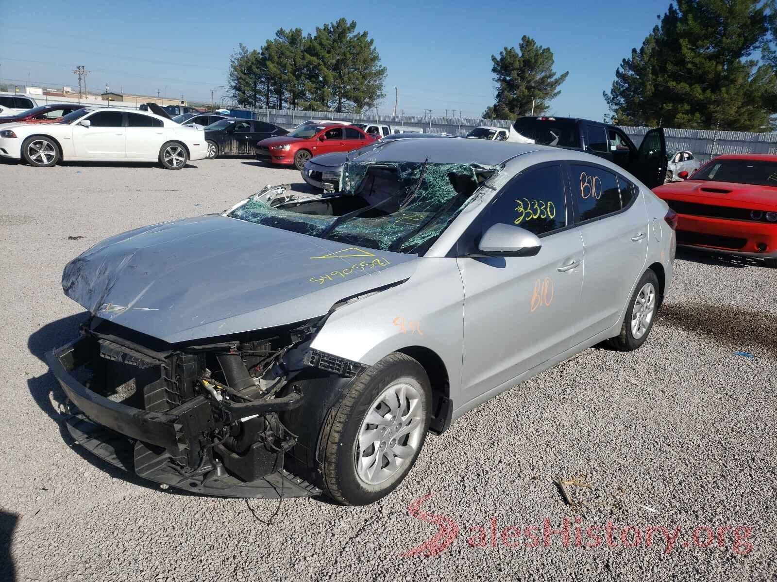 5NPD74LF9KH480355 2019 HYUNDAI ELANTRA