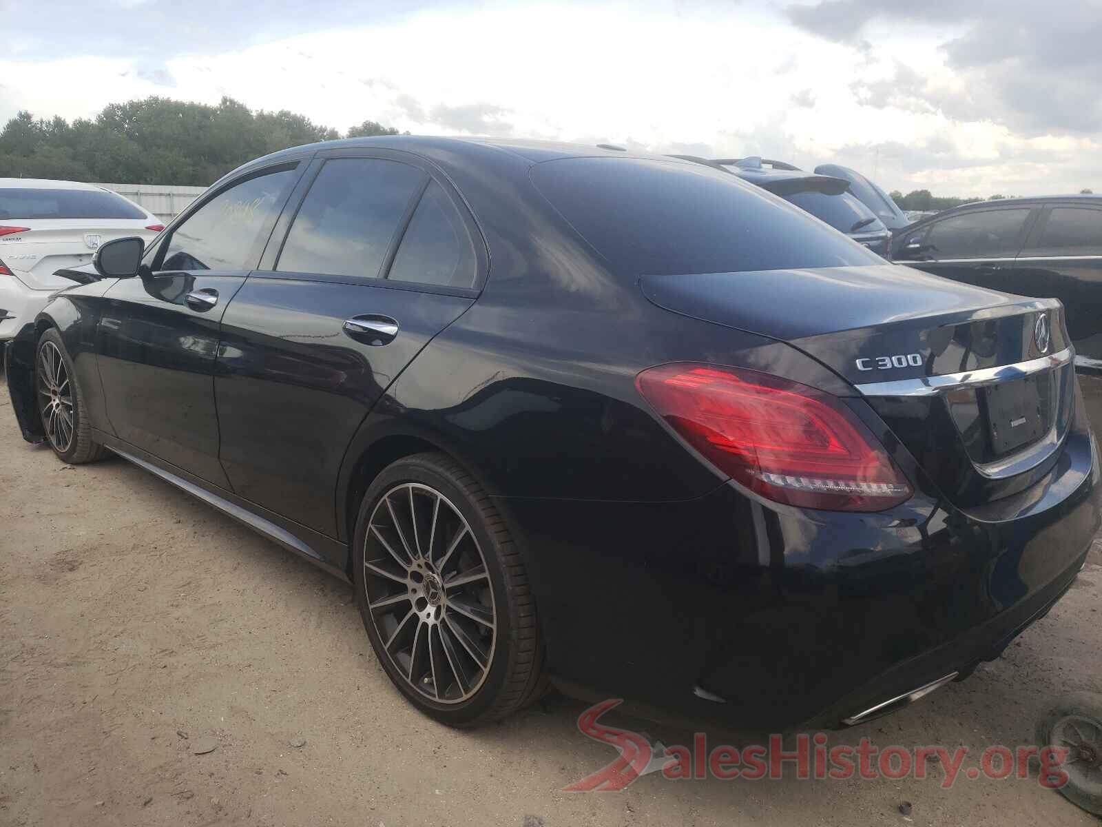 55SWF8DB9KU288655 2019 MERCEDES-BENZ C-CLASS