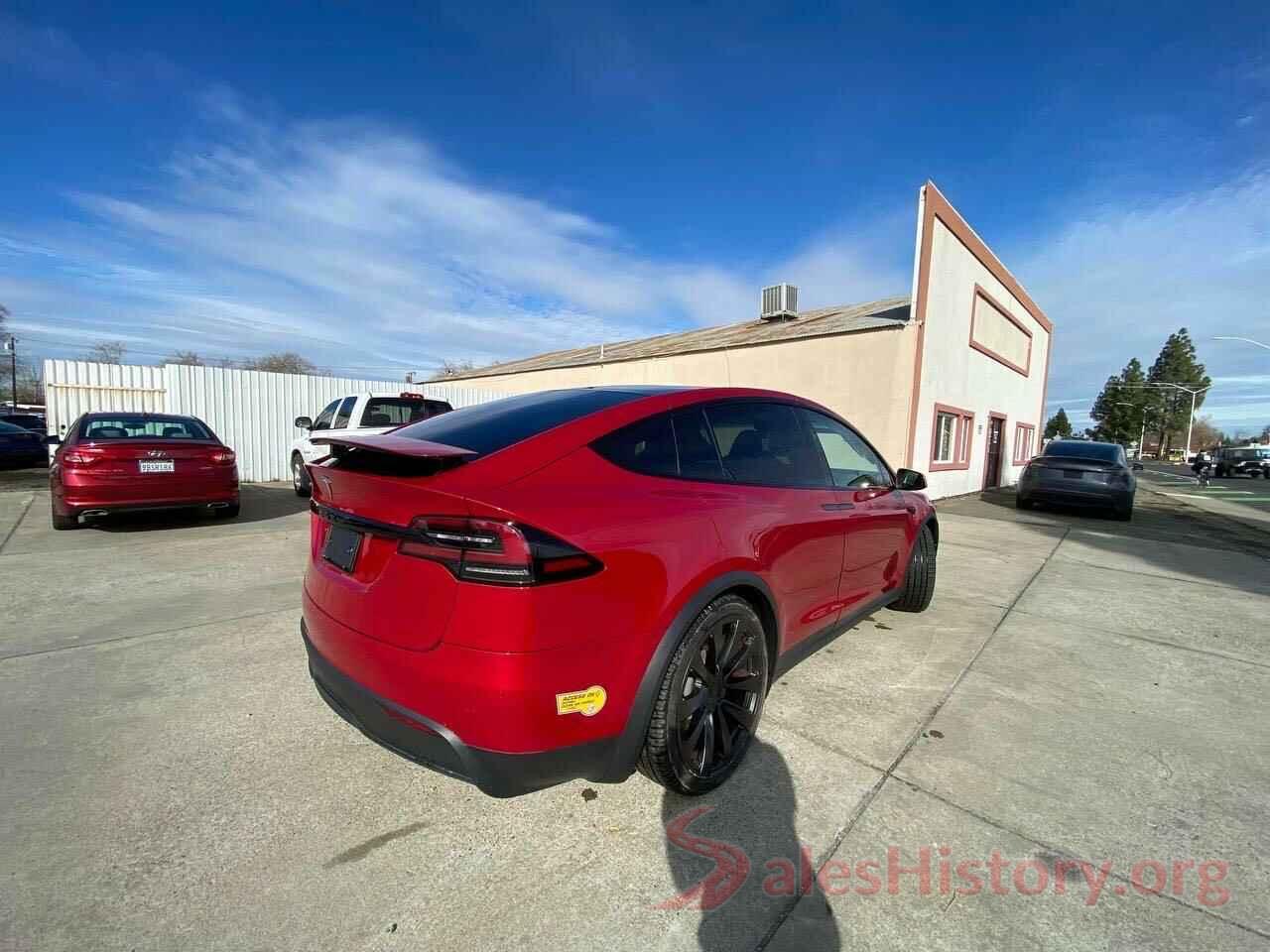 7SAXCBE58NF337548 2022 TESLA MODEL X