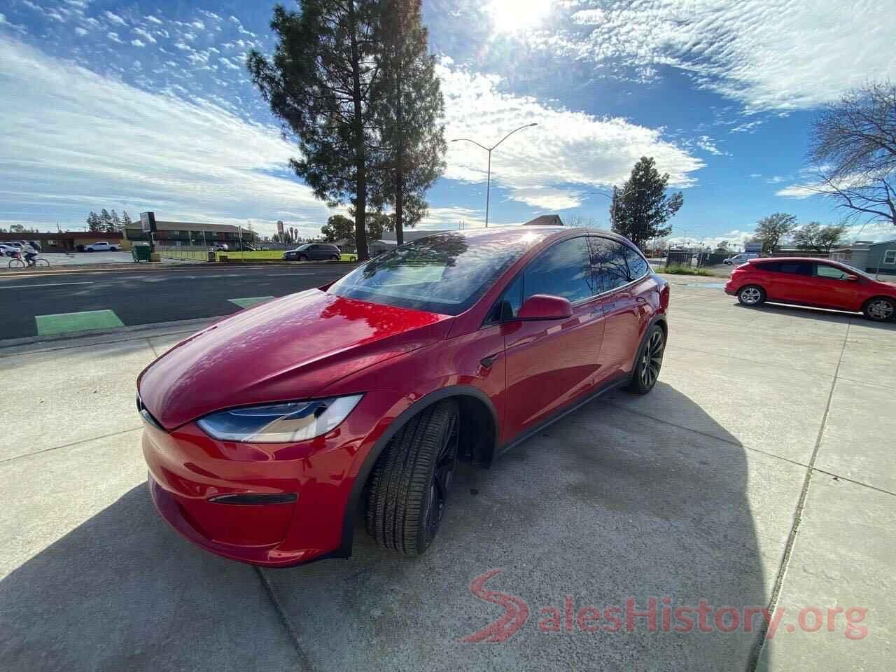 7SAXCBE58NF337548 2022 TESLA MODEL X