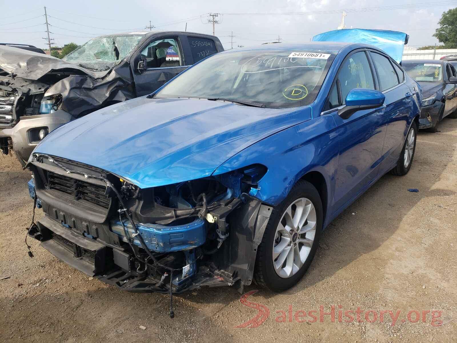 3FA6P0HD4KR229951 2019 FORD FUSION