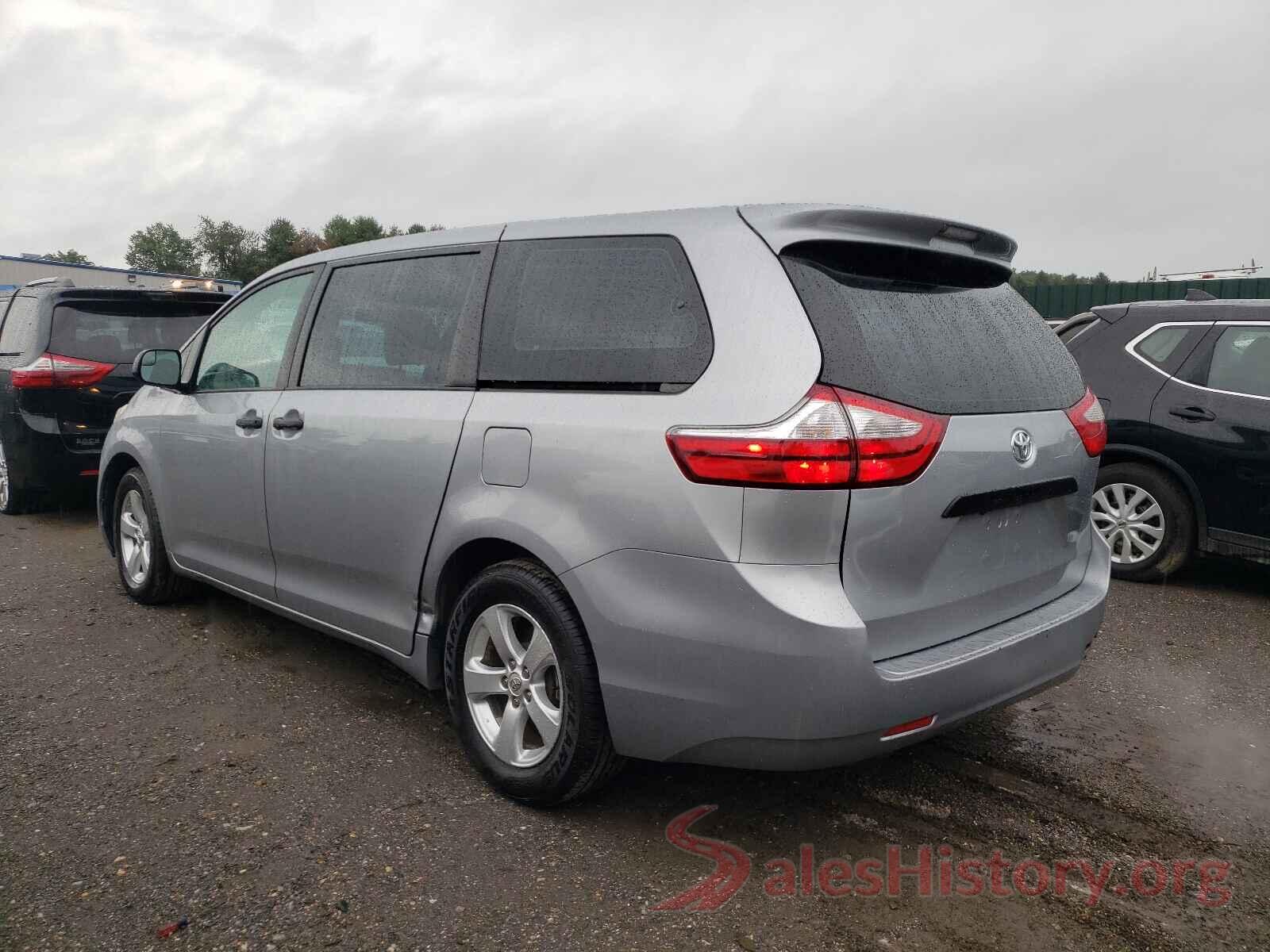 5TDZZ3DC1HS892402 2017 TOYOTA SIENNA