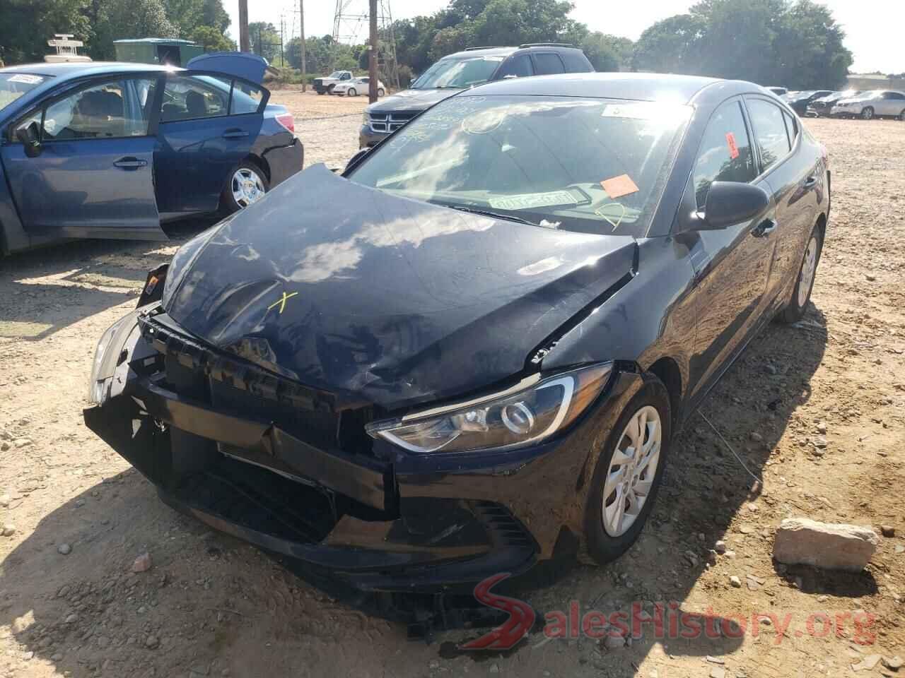 5NPD74LF4HH145092 2017 HYUNDAI ELANTRA