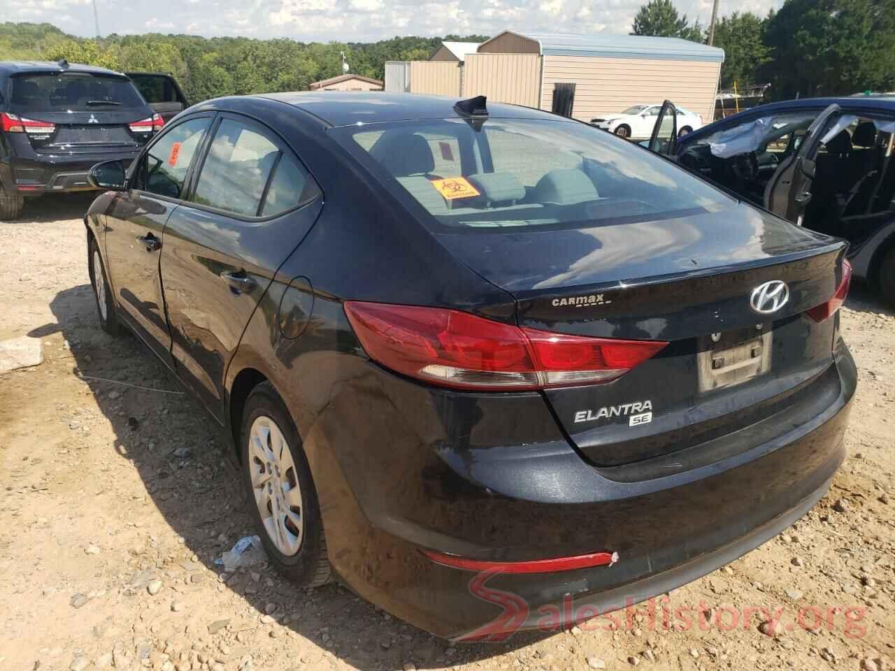 5NPD74LF4HH145092 2017 HYUNDAI ELANTRA