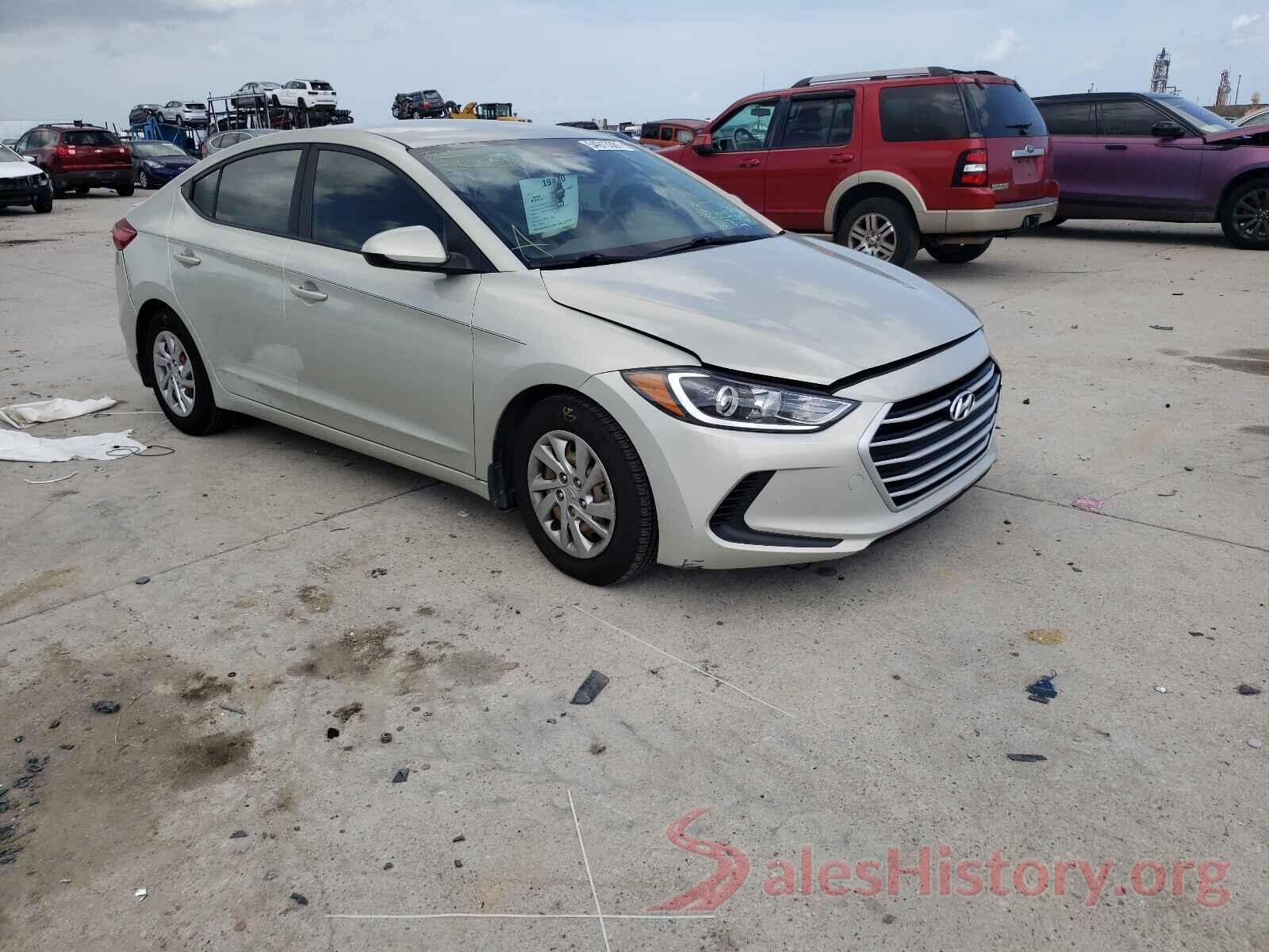 KMHD74LF4HU424558 2017 HYUNDAI ELANTRA