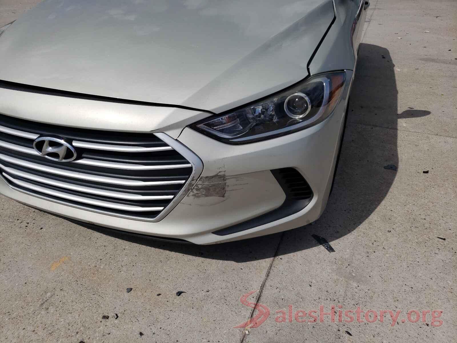 KMHD74LF4HU424558 2017 HYUNDAI ELANTRA