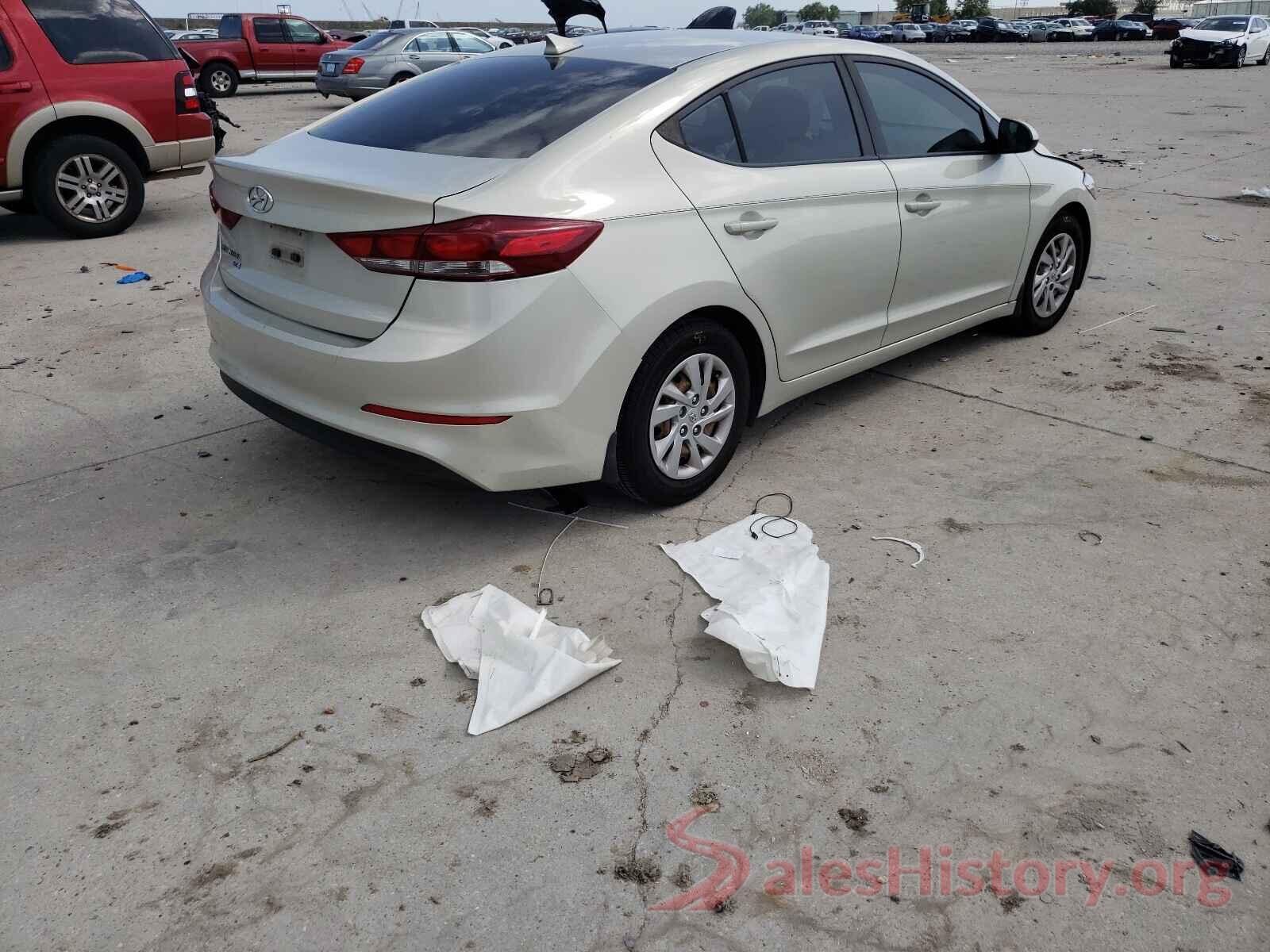 KMHD74LF4HU424558 2017 HYUNDAI ELANTRA