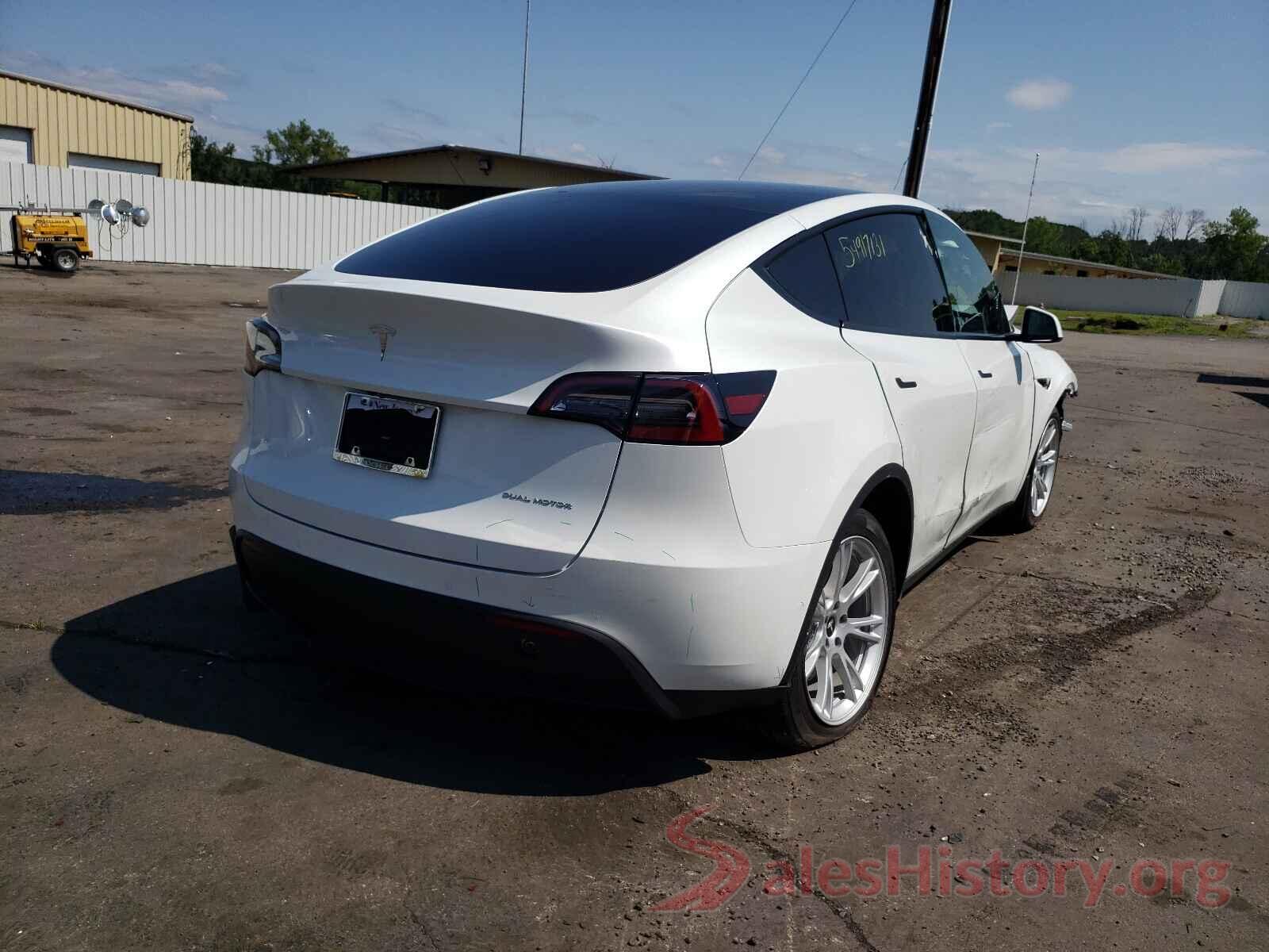 5YJYGDEE8MF231066 2021 TESLA MODEL Y