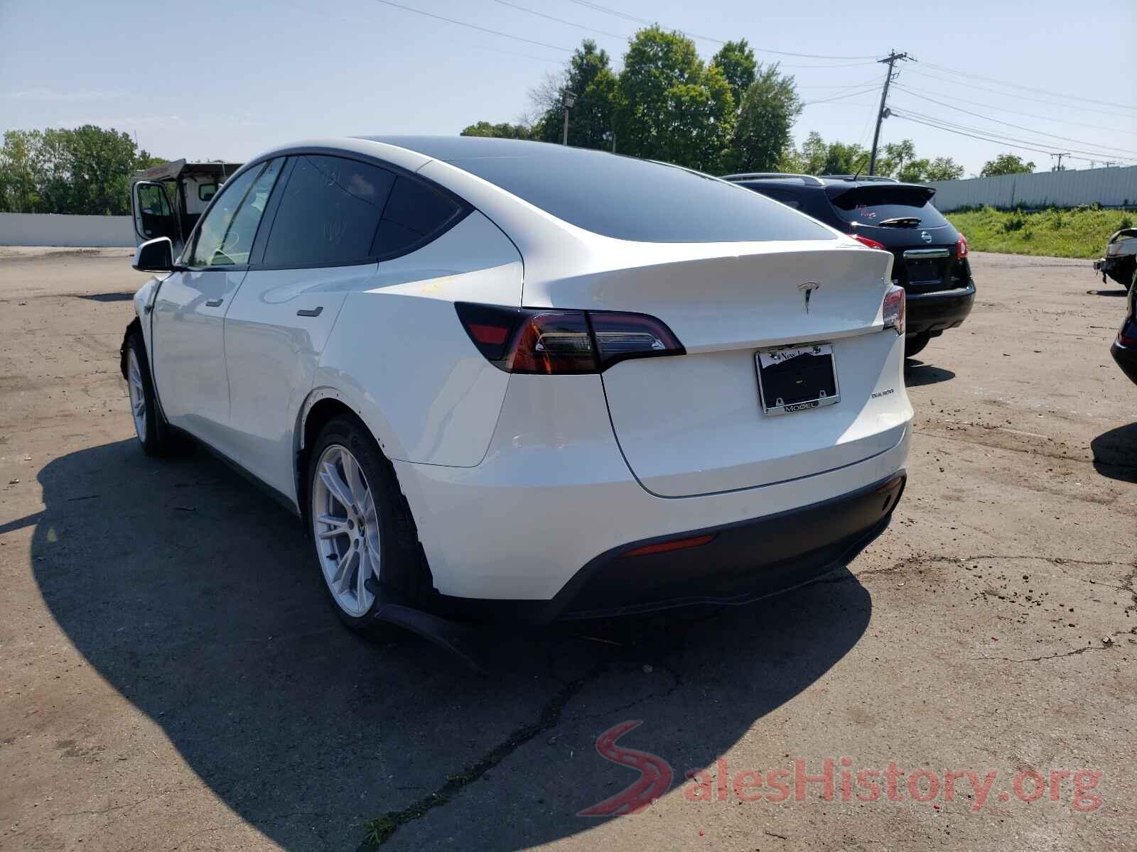 5YJYGDEE8MF231066 2021 TESLA MODEL Y