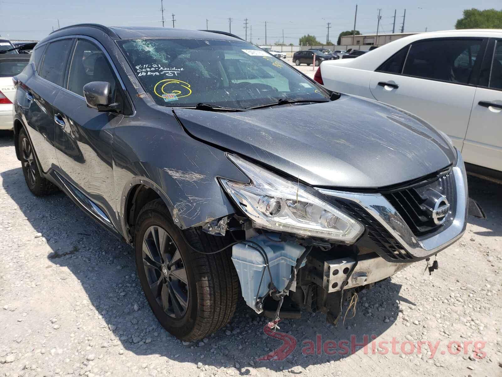 5N1AZ2MG2HN150134 2017 NISSAN MURANO