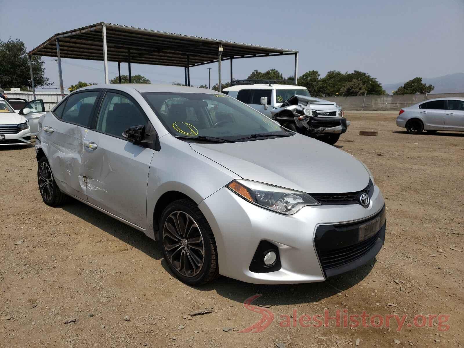 5YFBURHE5GP532720 2016 TOYOTA COROLLA