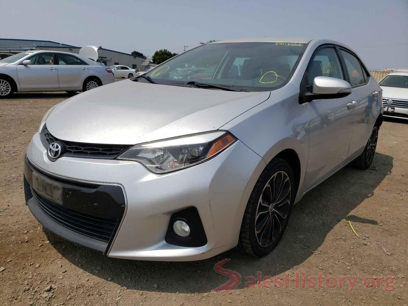 5YFBURHE5GP532720 2016 TOYOTA COROLLA