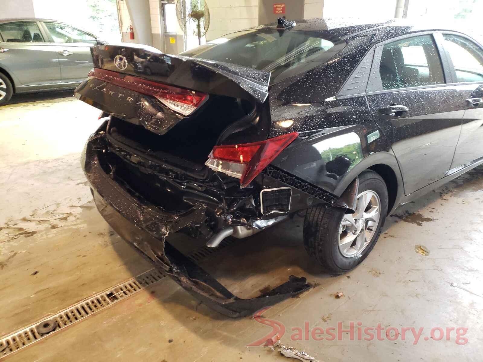 5NPLL4AG4MH052733 2021 HYUNDAI ELANTRA