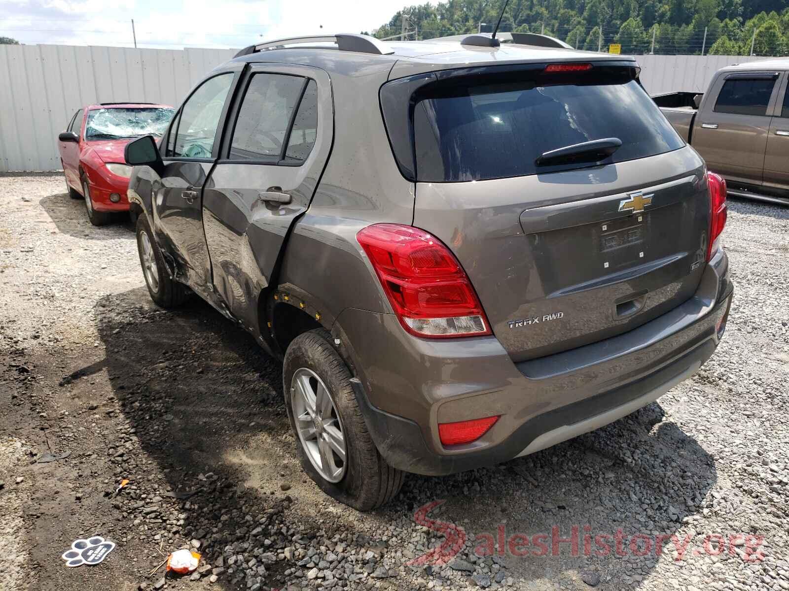 KL7CJPSB7MB302801 2021 CHEVROLET TRAX