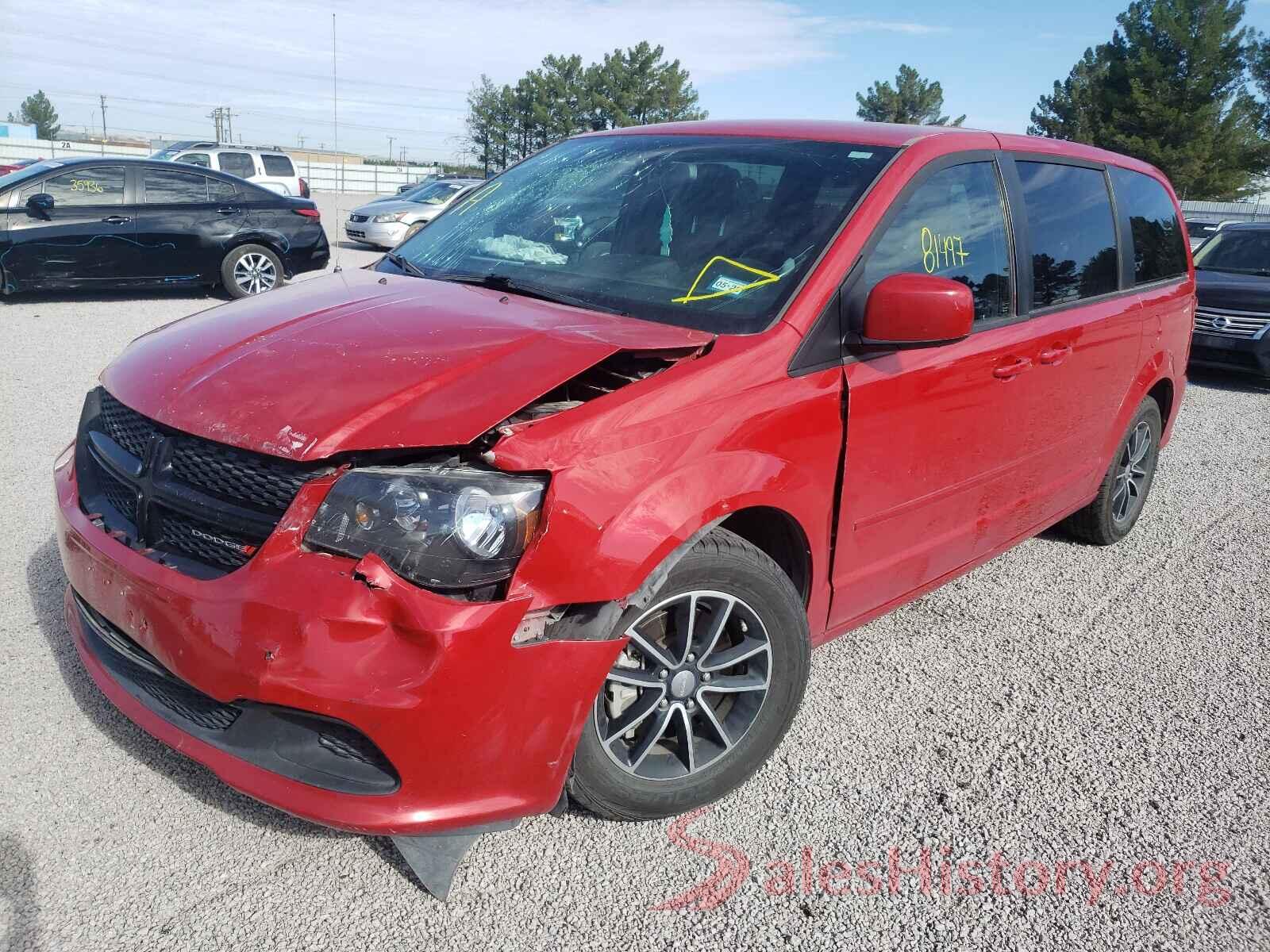 2C4RDGBGXGR145223 2016 DODGE GRAND CARA