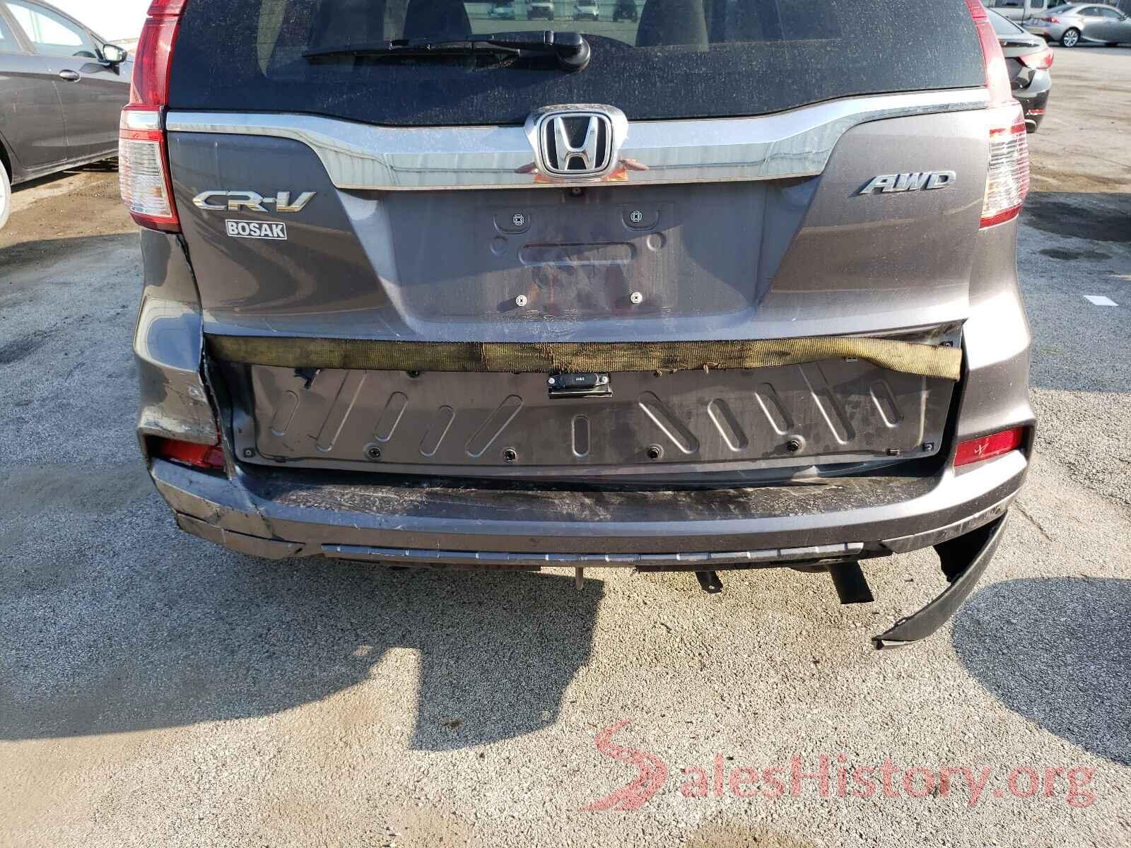 5J6RM4H44GL117822 2016 HONDA CRV