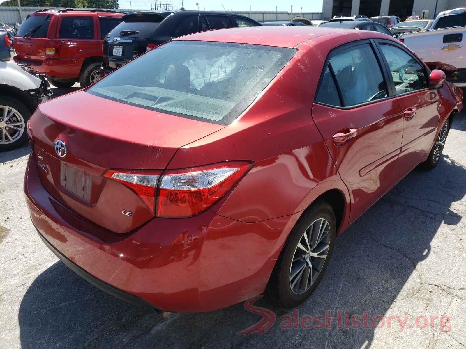 5YFBURHE8GP421837 2016 TOYOTA COROLLA