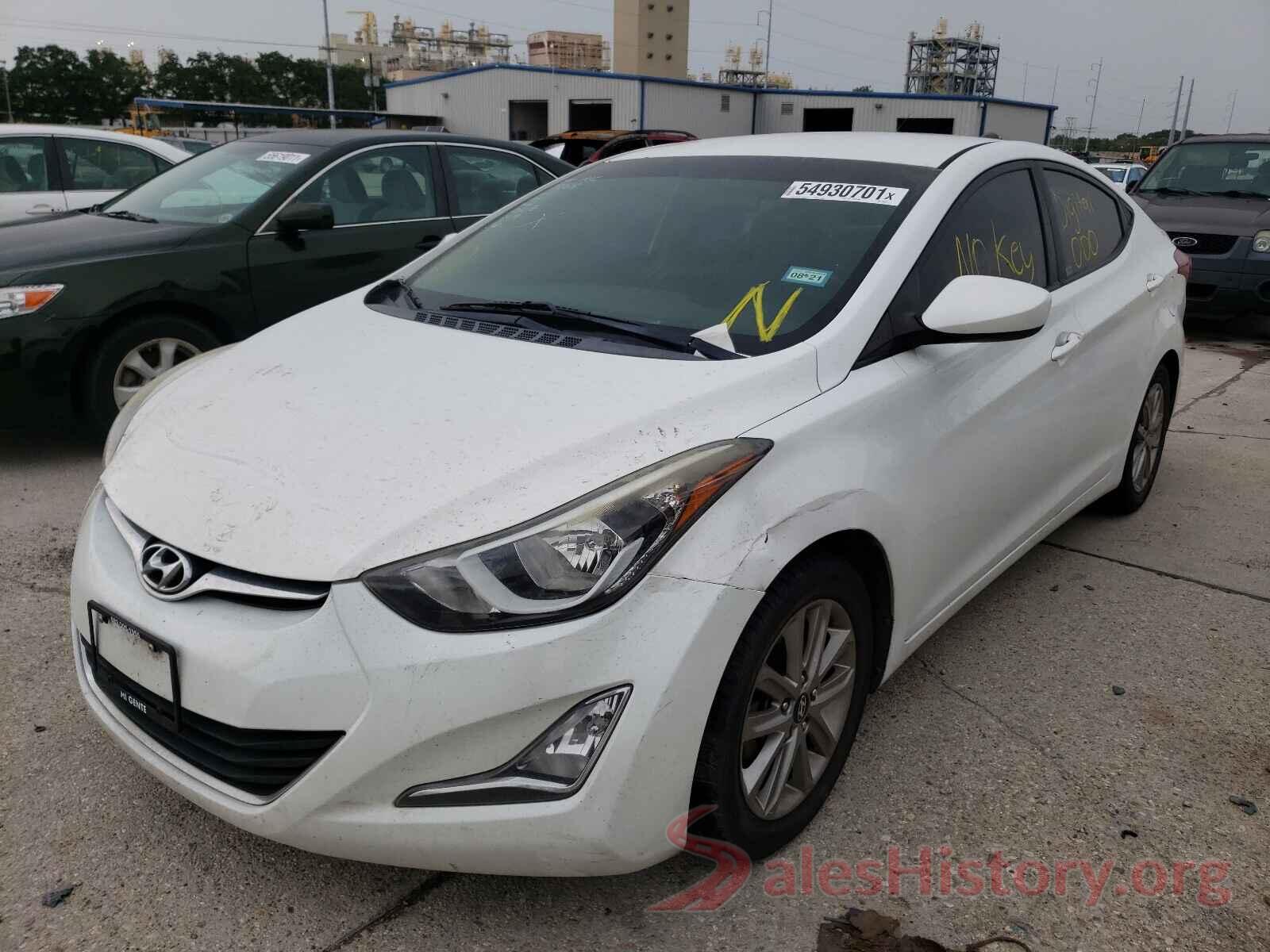 5NPDH4AE3GH772615 2016 HYUNDAI ELANTRA