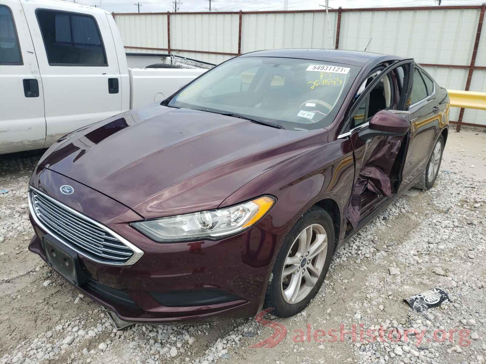 3FA6P0HD4JR267033 2018 FORD FUSION