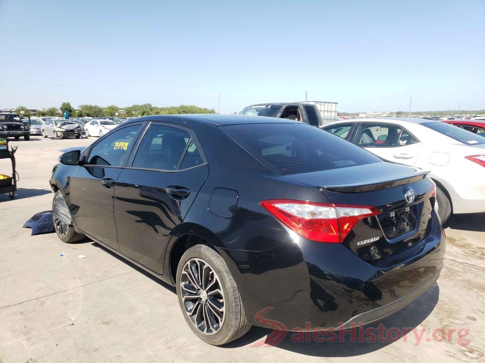 5YFBURHE5GP483907 2016 TOYOTA COROLLA