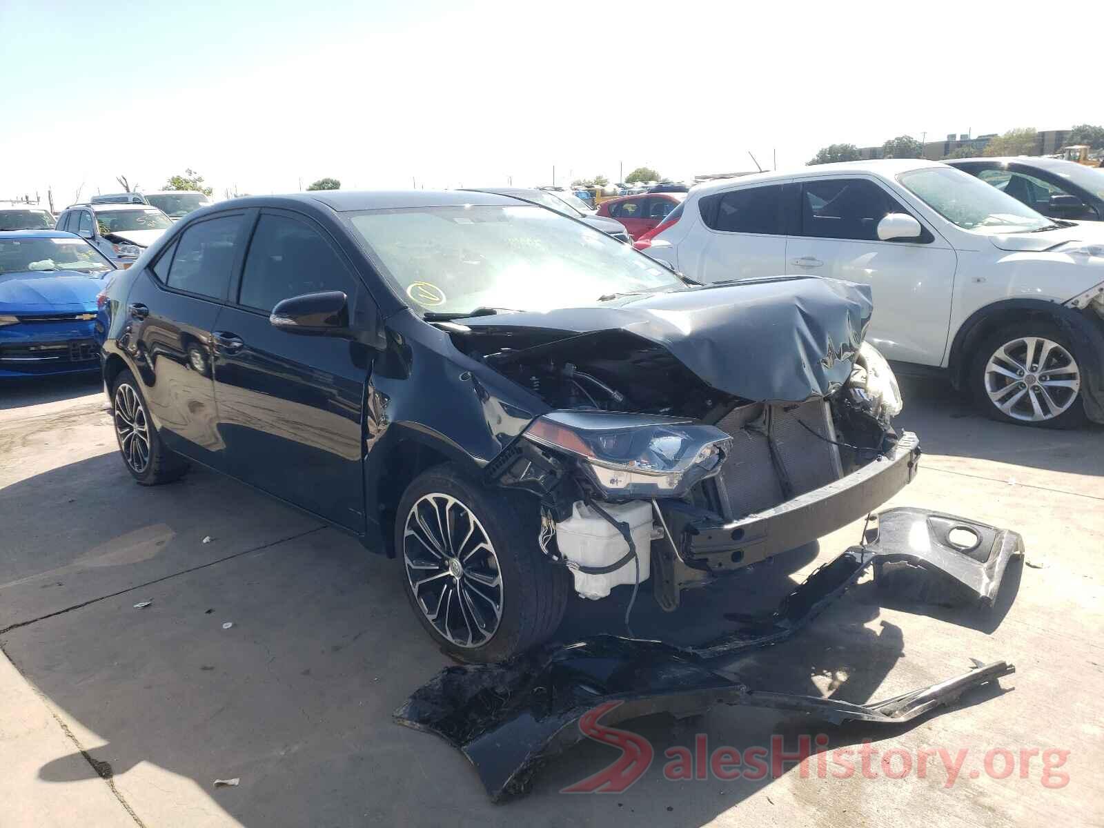 5YFBURHE5GP483907 2016 TOYOTA COROLLA