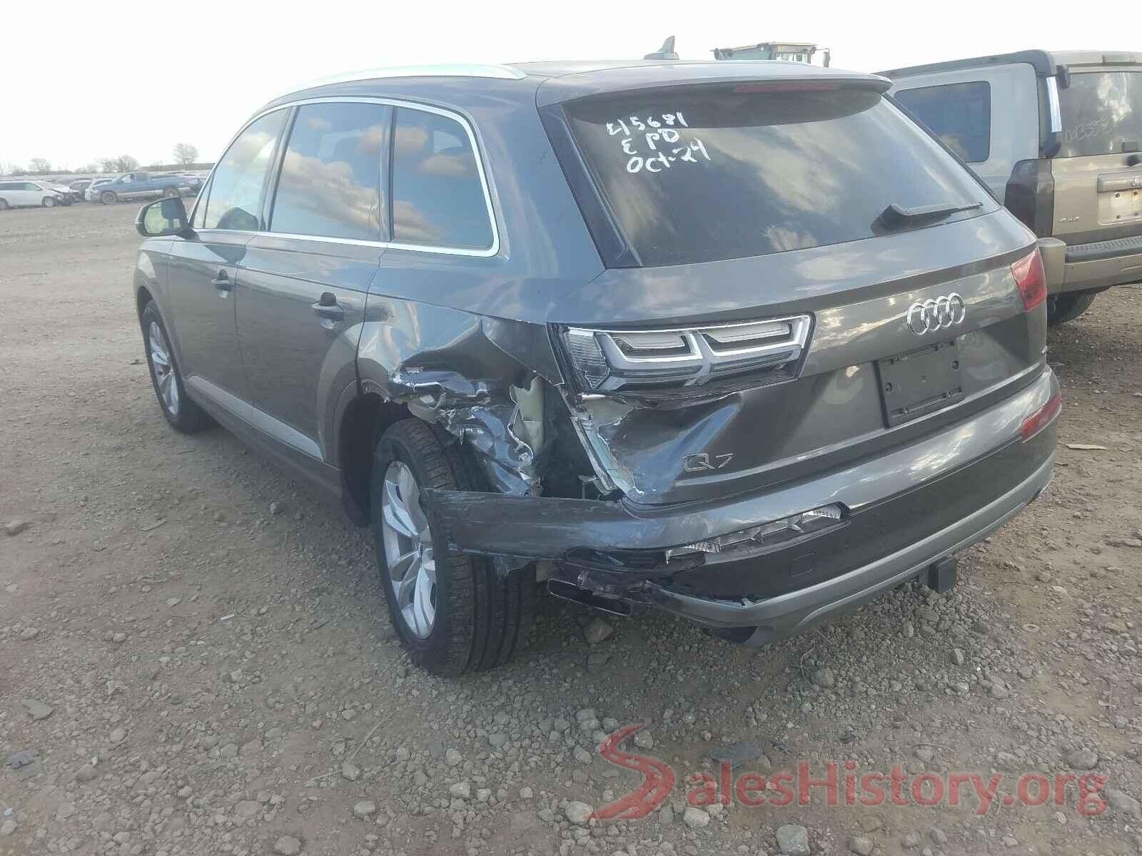 WA1AHAF75KD033010 2019 AUDI Q7