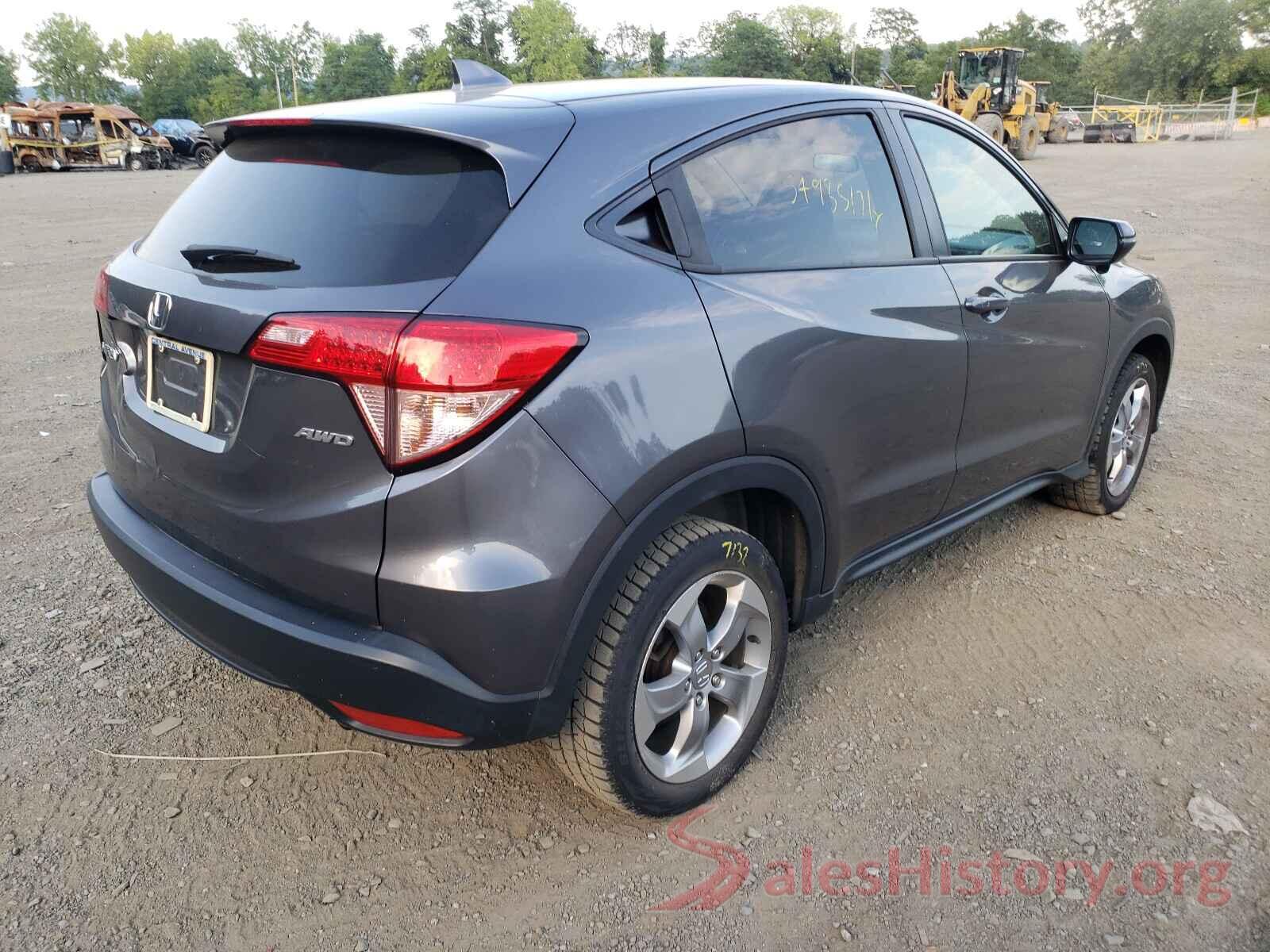 3CZRU6H50HM712459 2017 HONDA HR-V