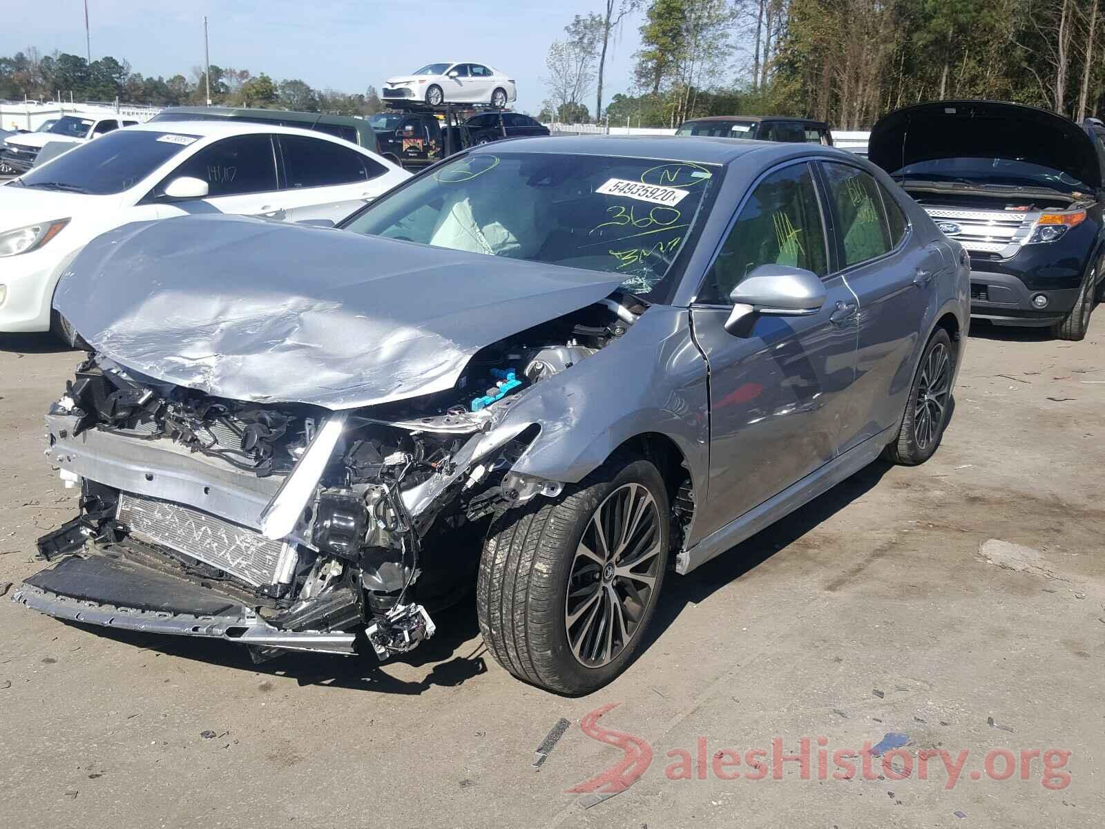 4T1B11HK9KU831635 2019 TOYOTA CAMRY