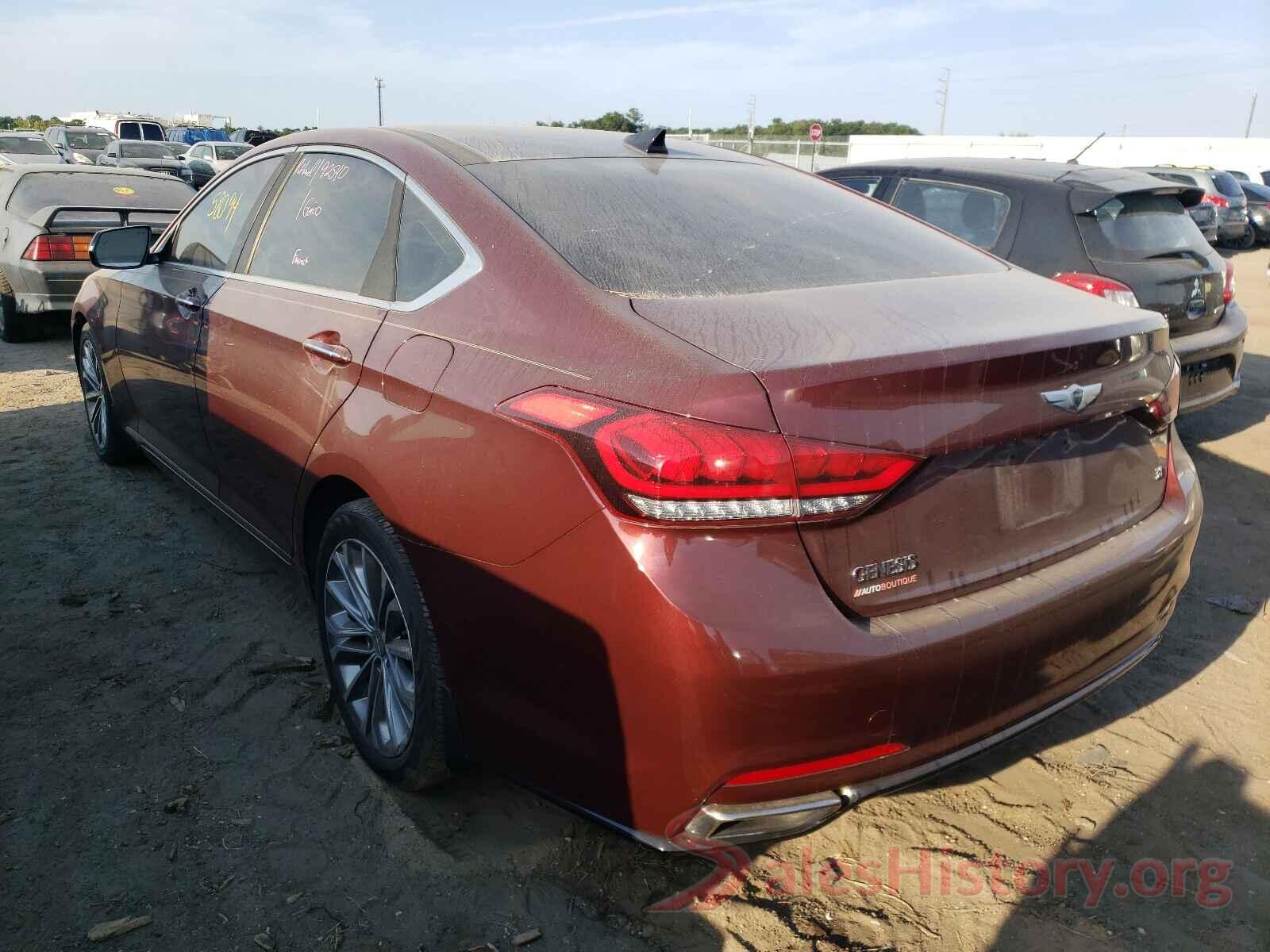 KMHGN4JE8GU112125 2016 HYUNDAI GENESIS