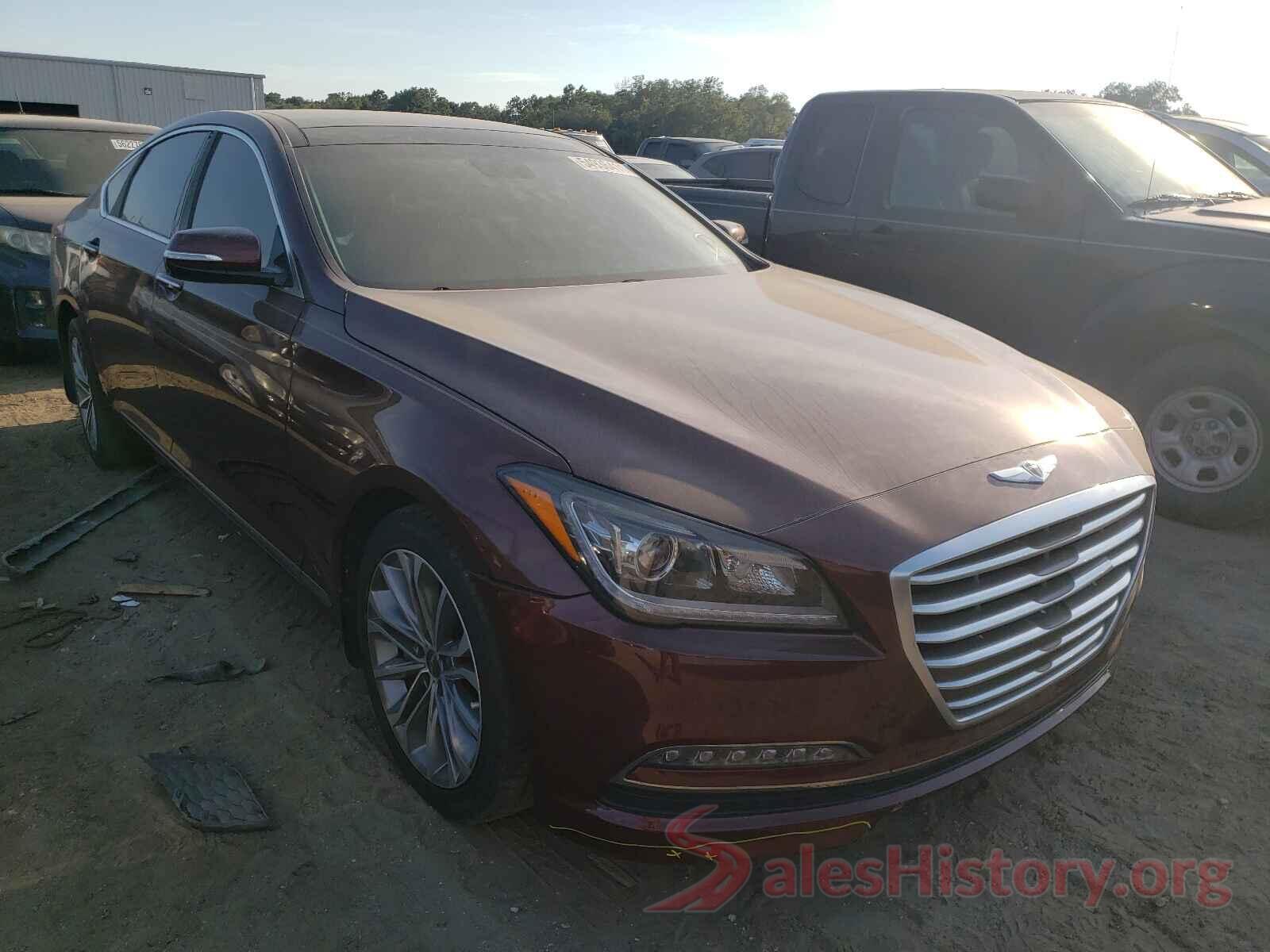 KMHGN4JE8GU112125 2016 HYUNDAI GENESIS