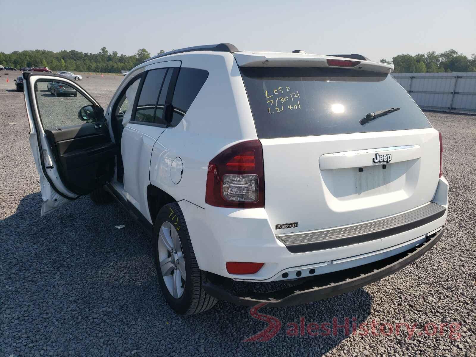 1C4NJCBA9GD705120 2016 JEEP COMPASS