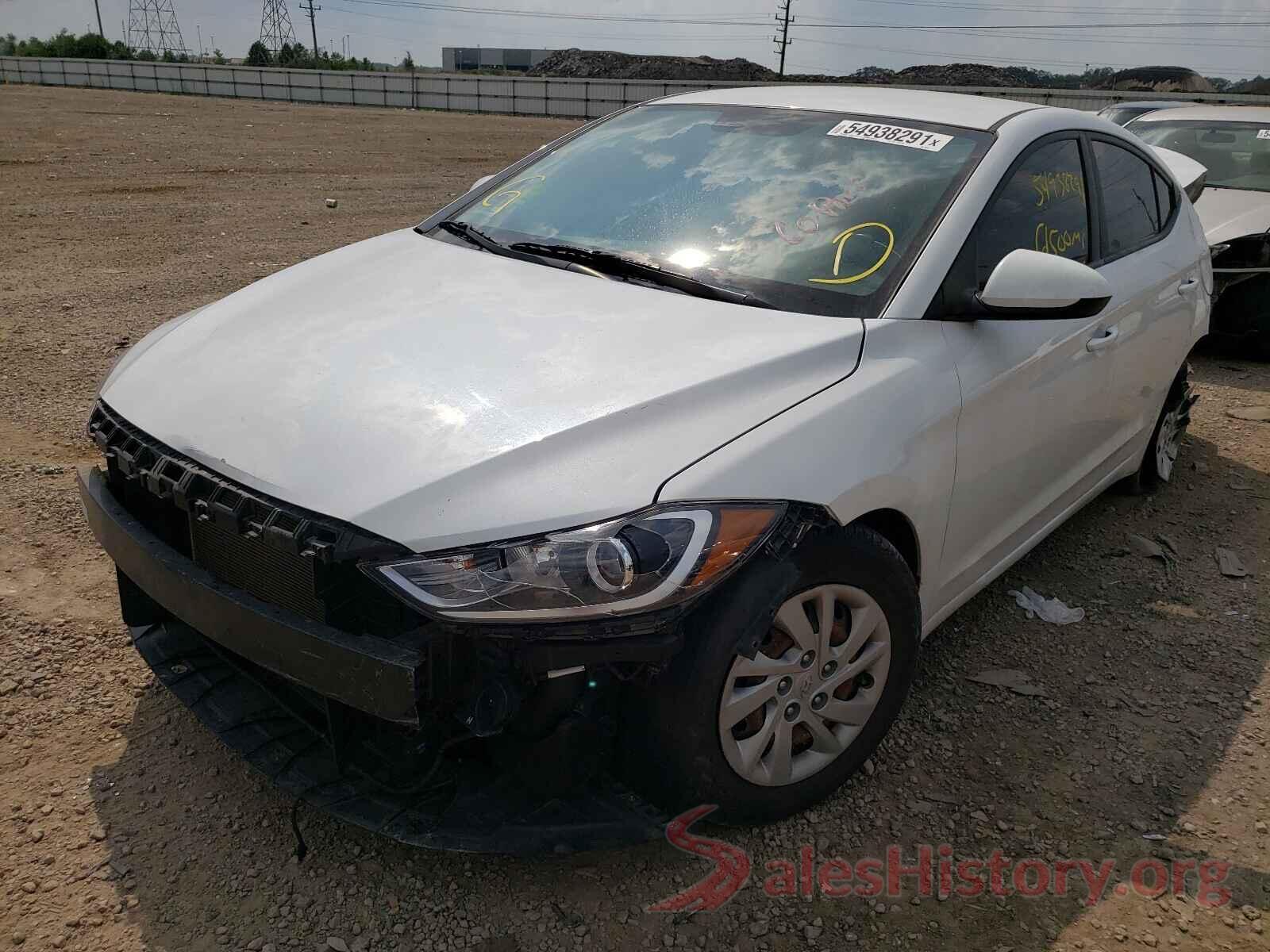 5NPD74LF6HH068922 2017 HYUNDAI ELANTRA