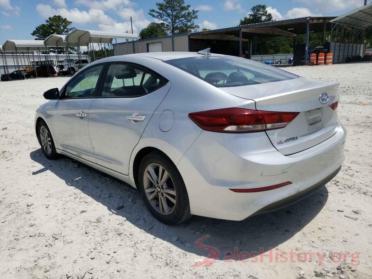 KMHD84LF2HU241382 2017 HYUNDAI ELANTRA