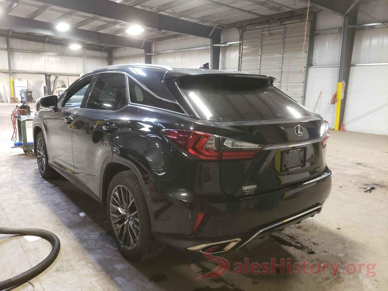 2T2BZMCA6HC119470 2017 LEXUS RX350