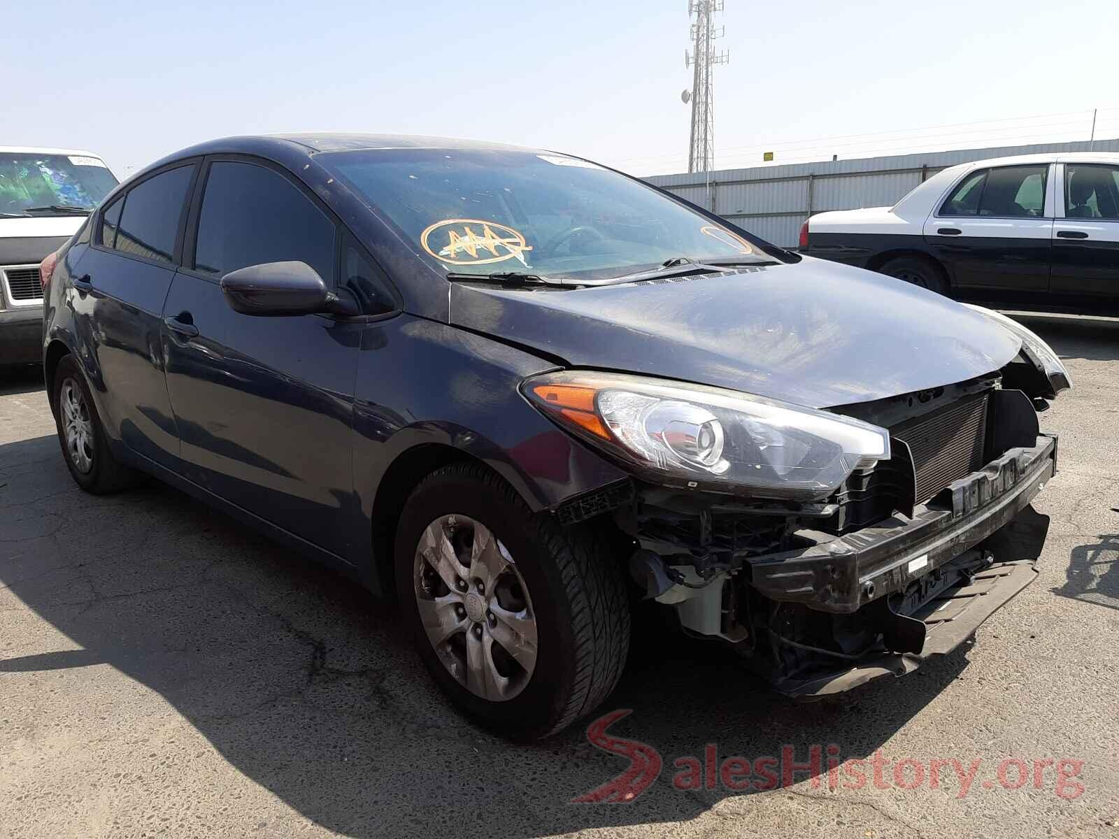 KNAFK4A66G5586342 2016 KIA FORTE