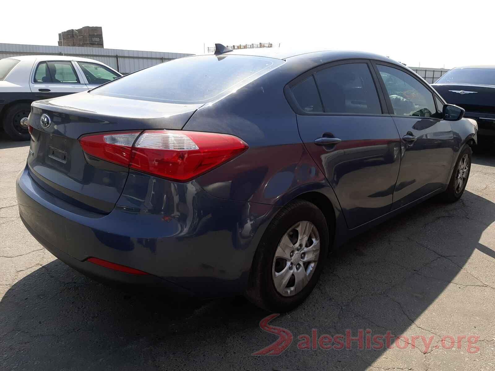 KNAFK4A66G5586342 2016 KIA FORTE