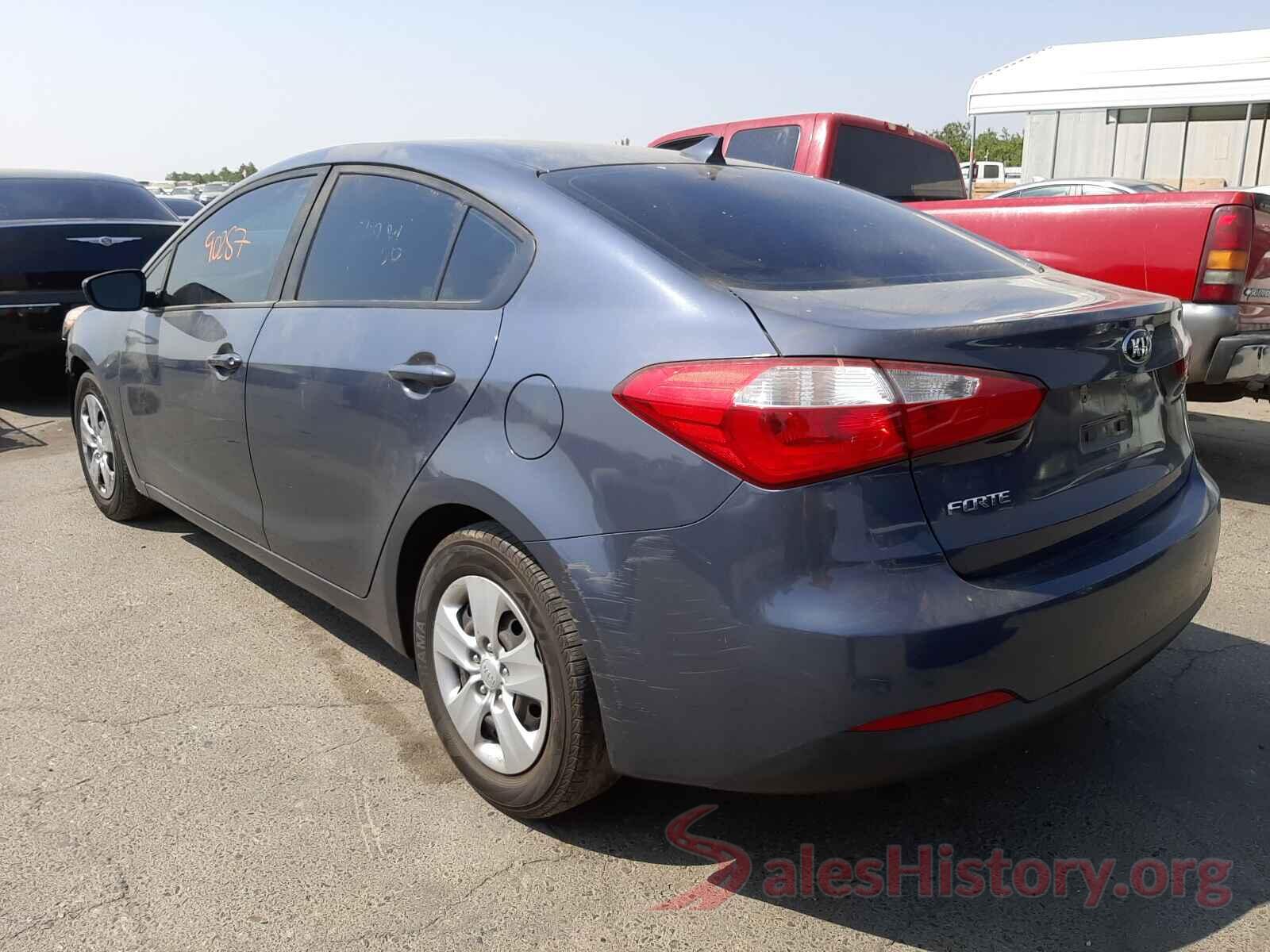 KNAFK4A66G5586342 2016 KIA FORTE