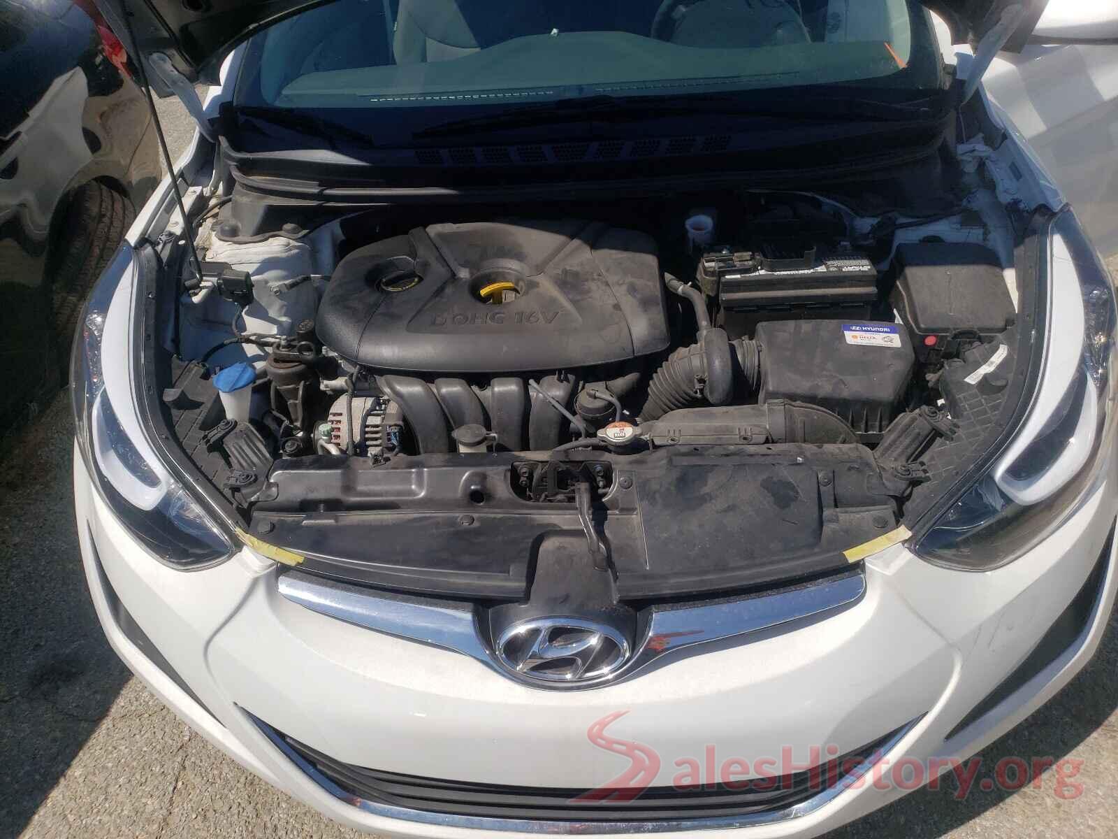 5NPDH4AE2GH756759 2016 HYUNDAI ELANTRA