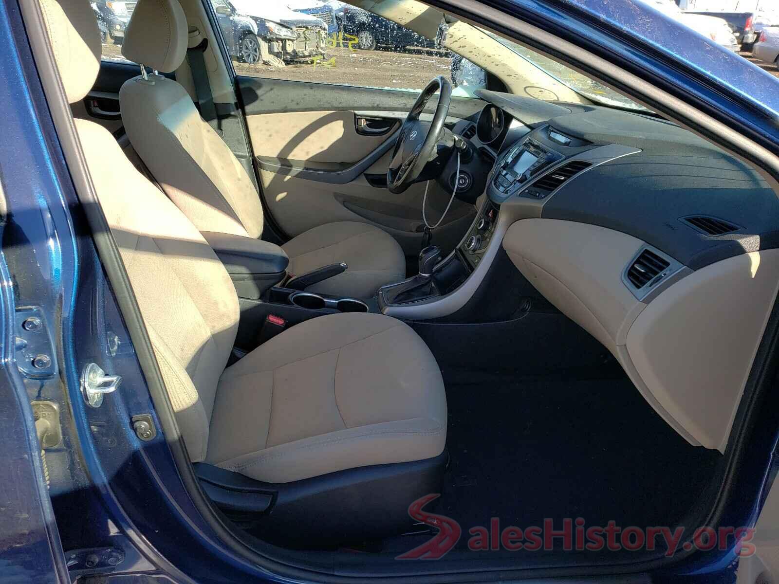 5NPDH4AE8GH683462 2016 HYUNDAI ELANTRA