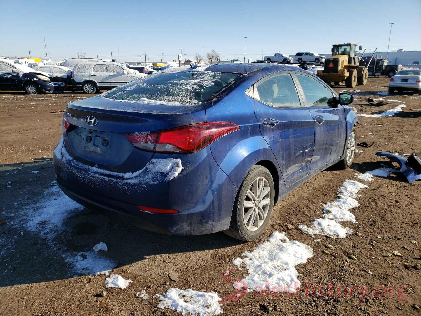 5NPDH4AE8GH683462 2016 HYUNDAI ELANTRA