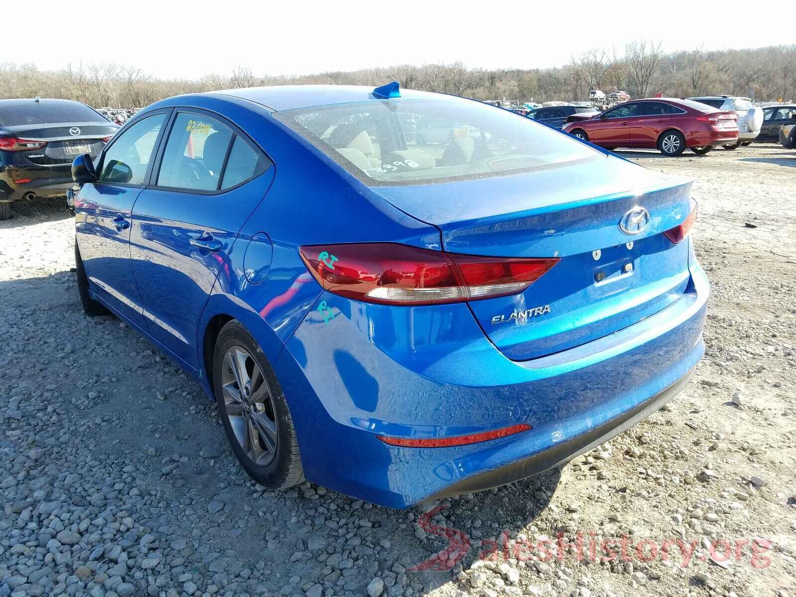 KMHD84LF3JU555001 2018 HYUNDAI ELANTRA