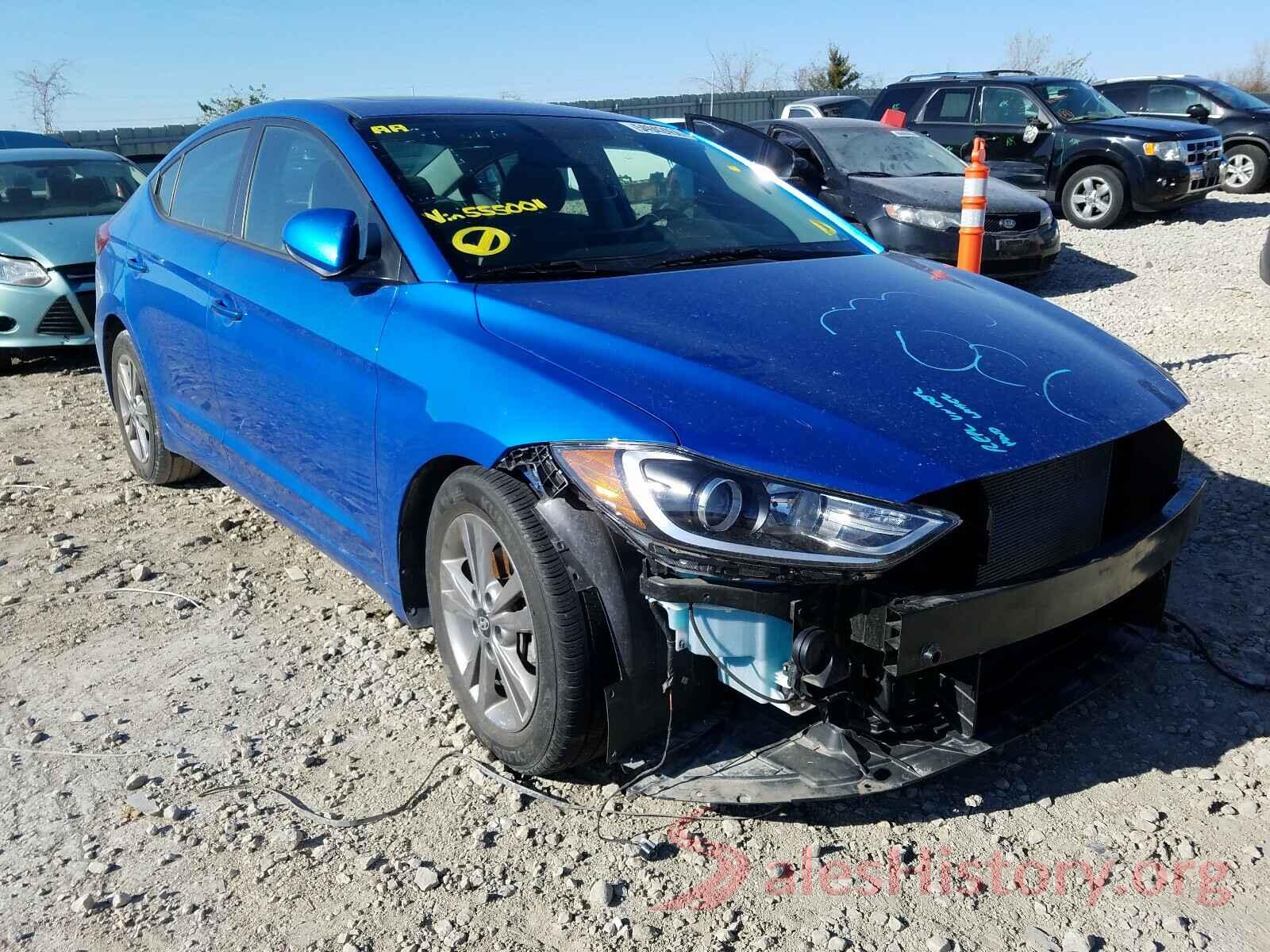 KMHD84LF3JU555001 2018 HYUNDAI ELANTRA