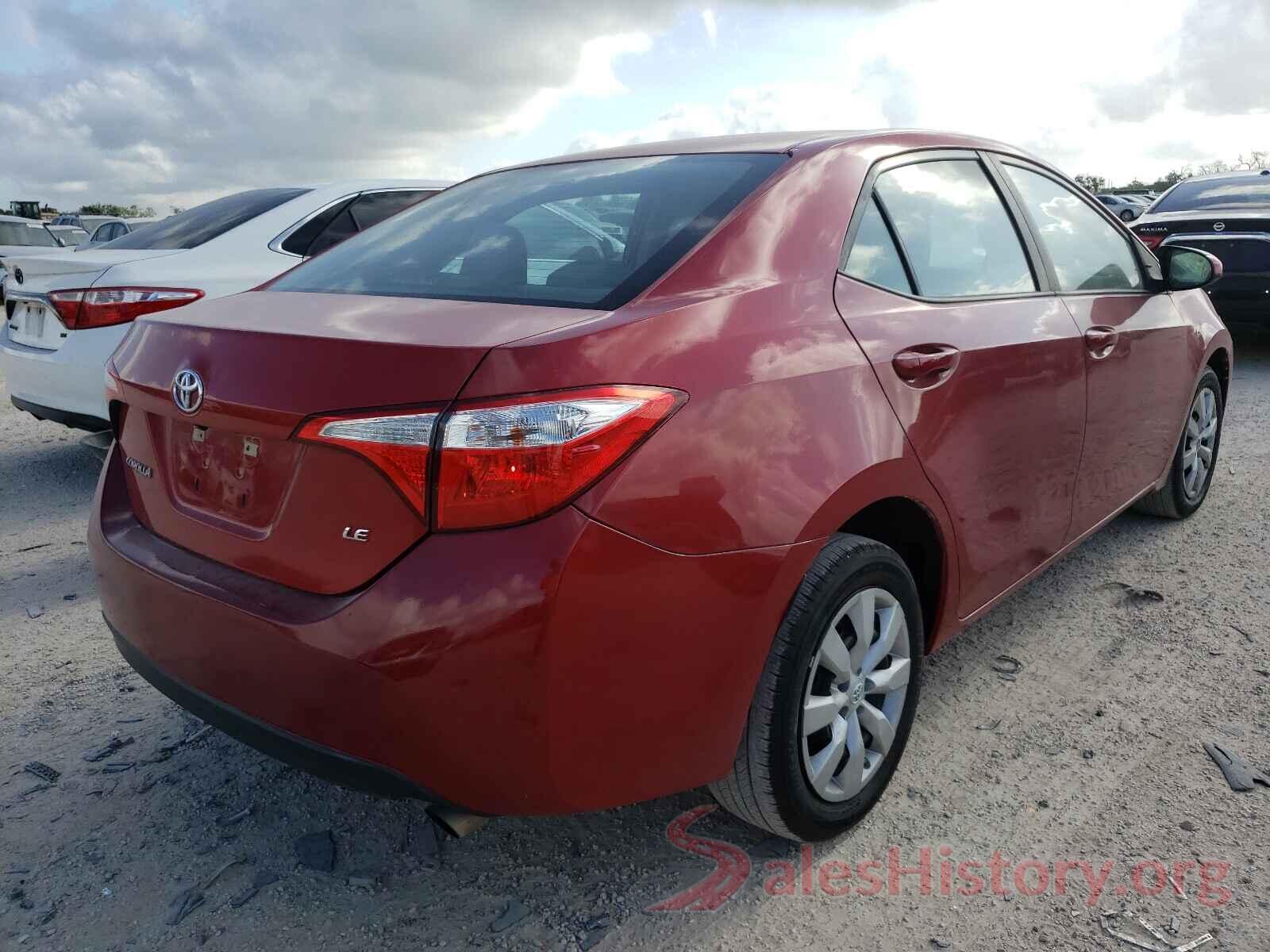 5YFBURHE1GP461581 2016 TOYOTA COROLLA