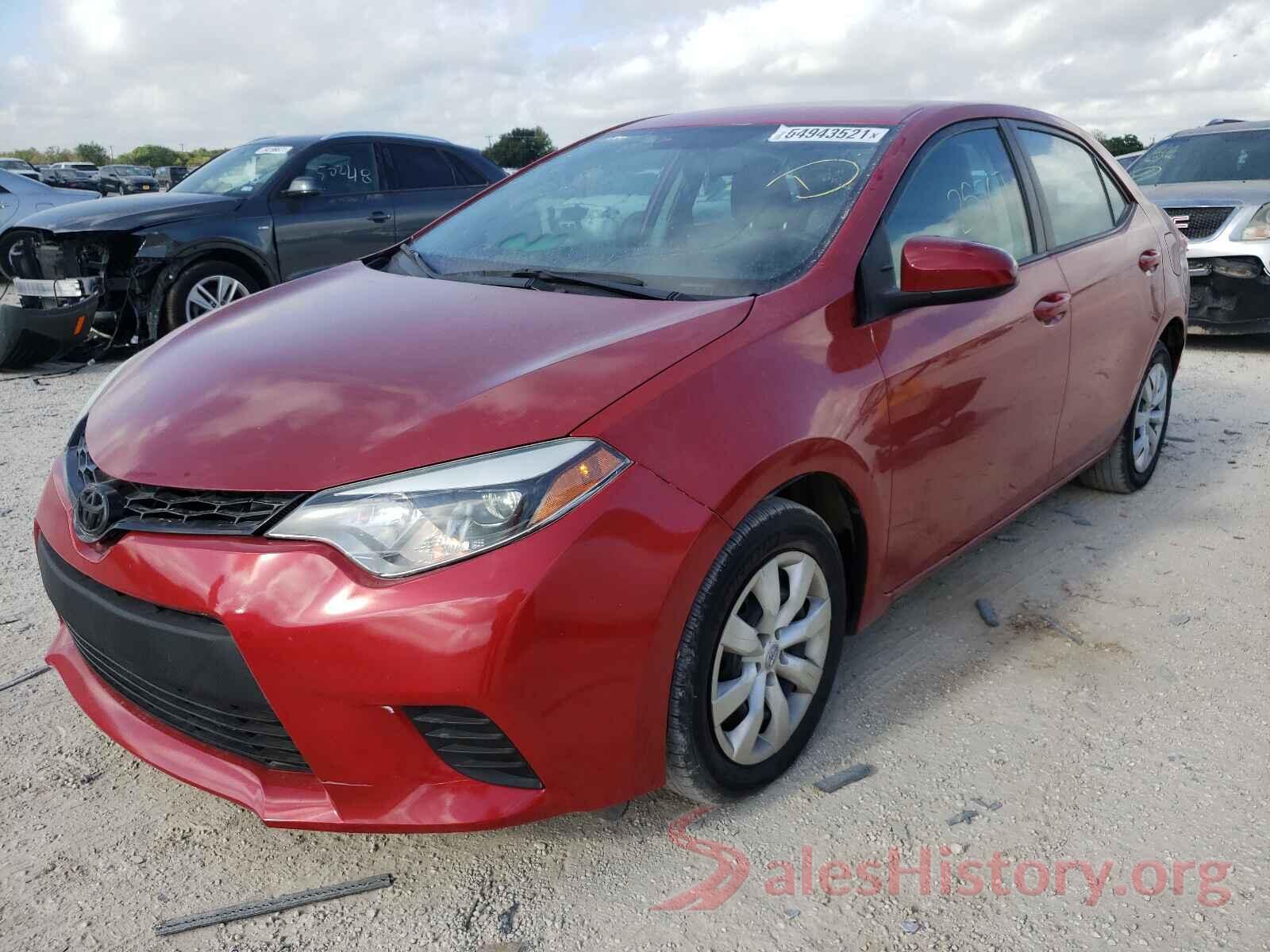 5YFBURHE1GP461581 2016 TOYOTA COROLLA