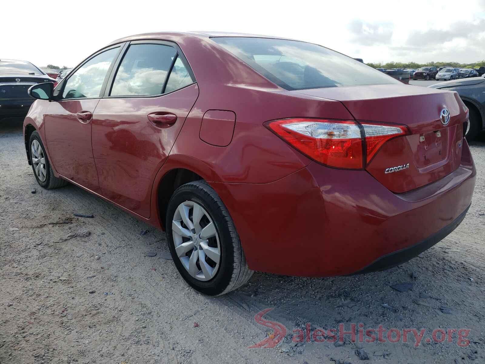 5YFBURHE1GP461581 2016 TOYOTA COROLLA