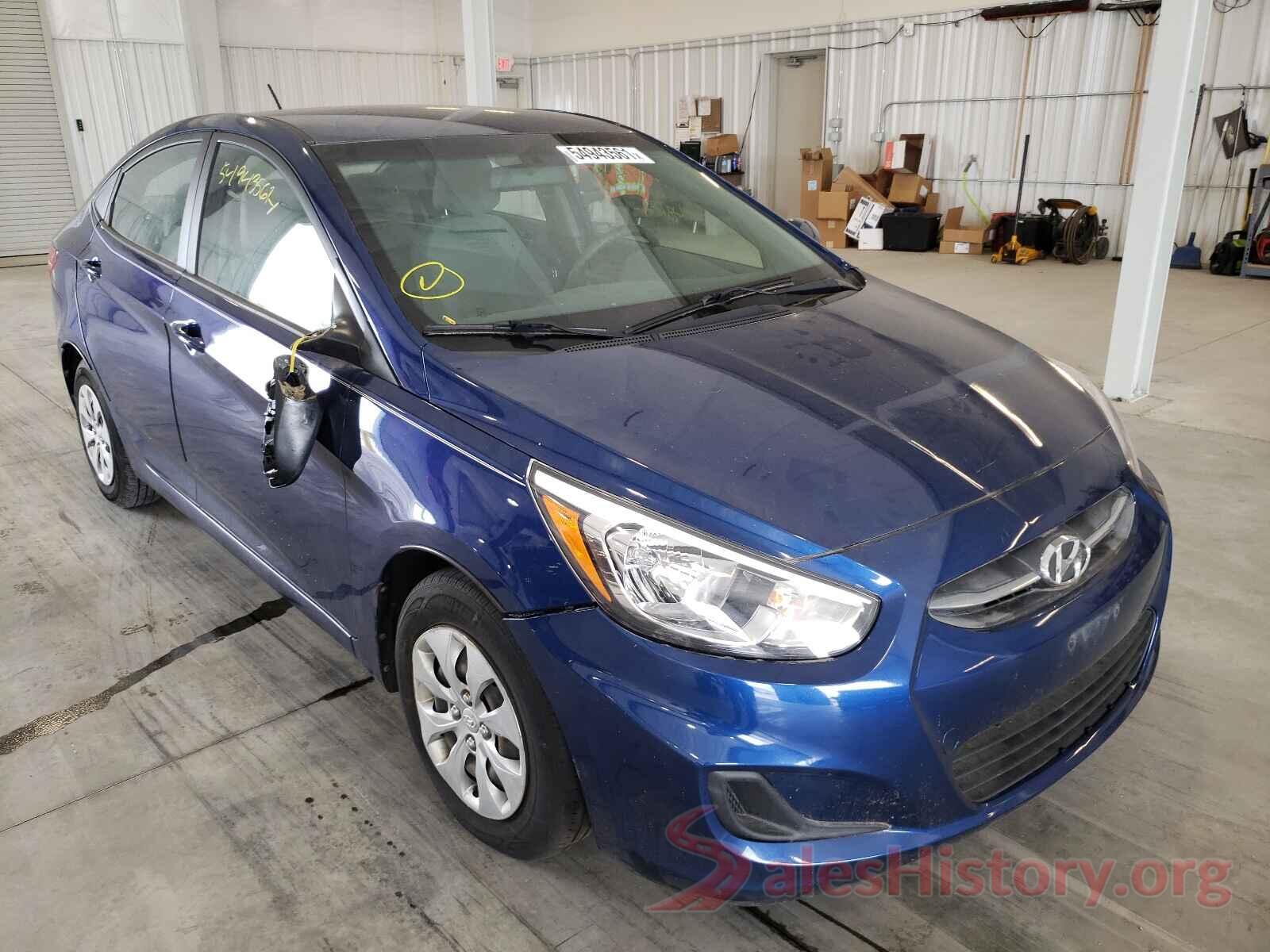 KMHCT4AE3GU083279 2016 HYUNDAI ACCENT