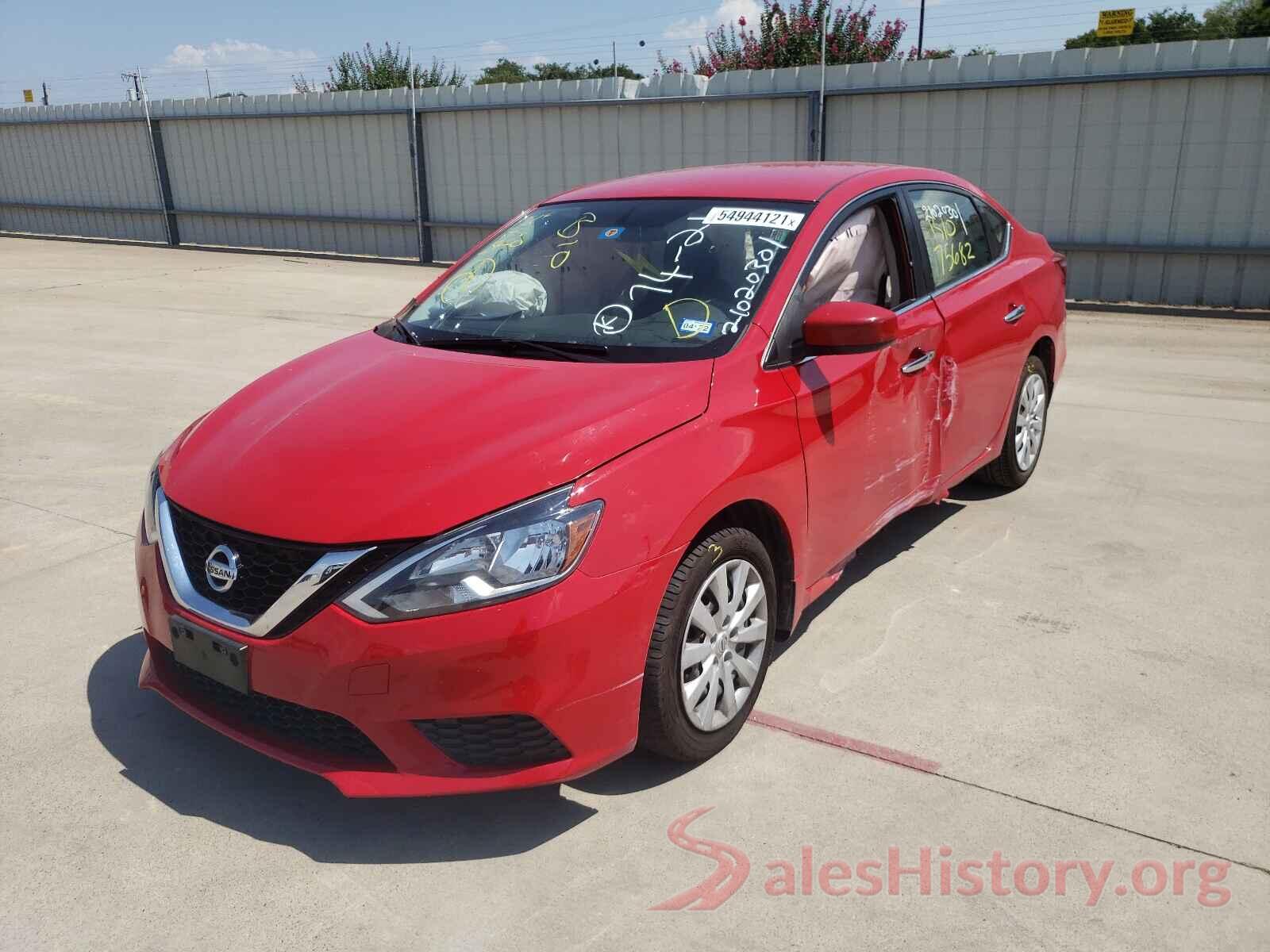 3N1AB7AP1HL676266 2017 NISSAN SENTRA