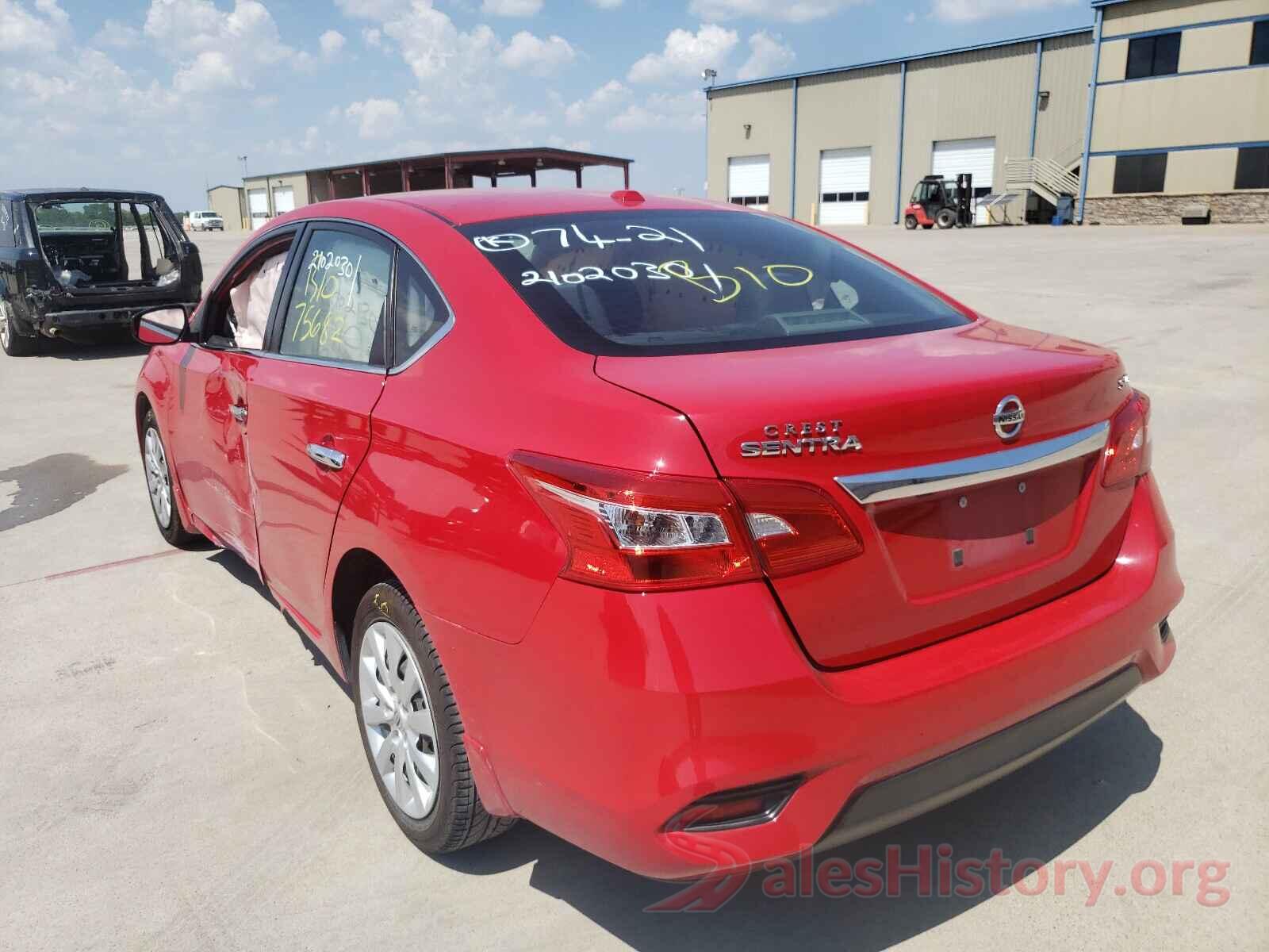 3N1AB7AP1HL676266 2017 NISSAN SENTRA