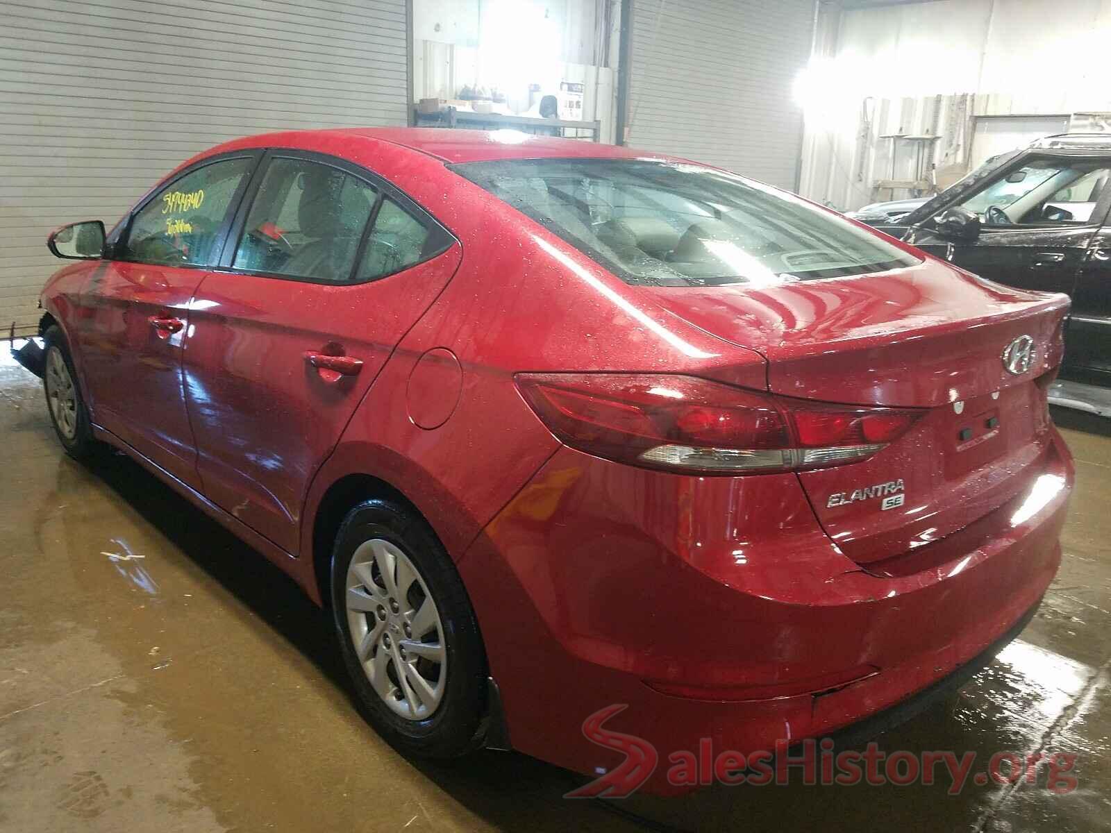 KMHD74LF2JU452803 2018 HYUNDAI ELANTRA